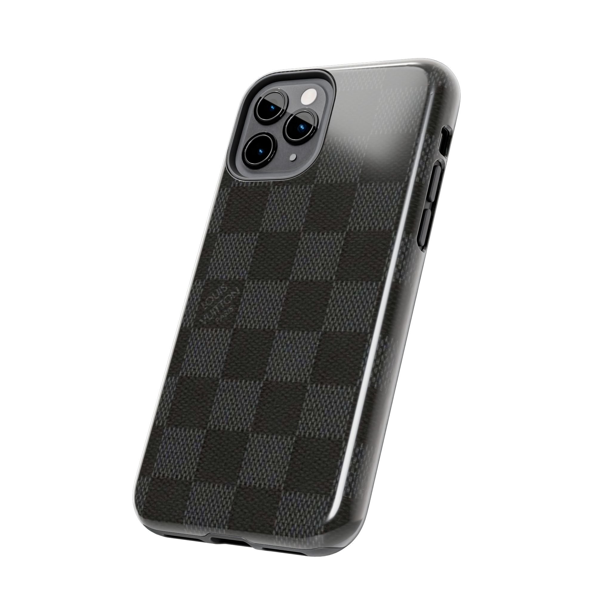 Durable Phone Cases with Stylish Checkered Pattern, Phone Accessories, Customizable Cases, Gift for Tech Lovers, Perfect for Every Occasion