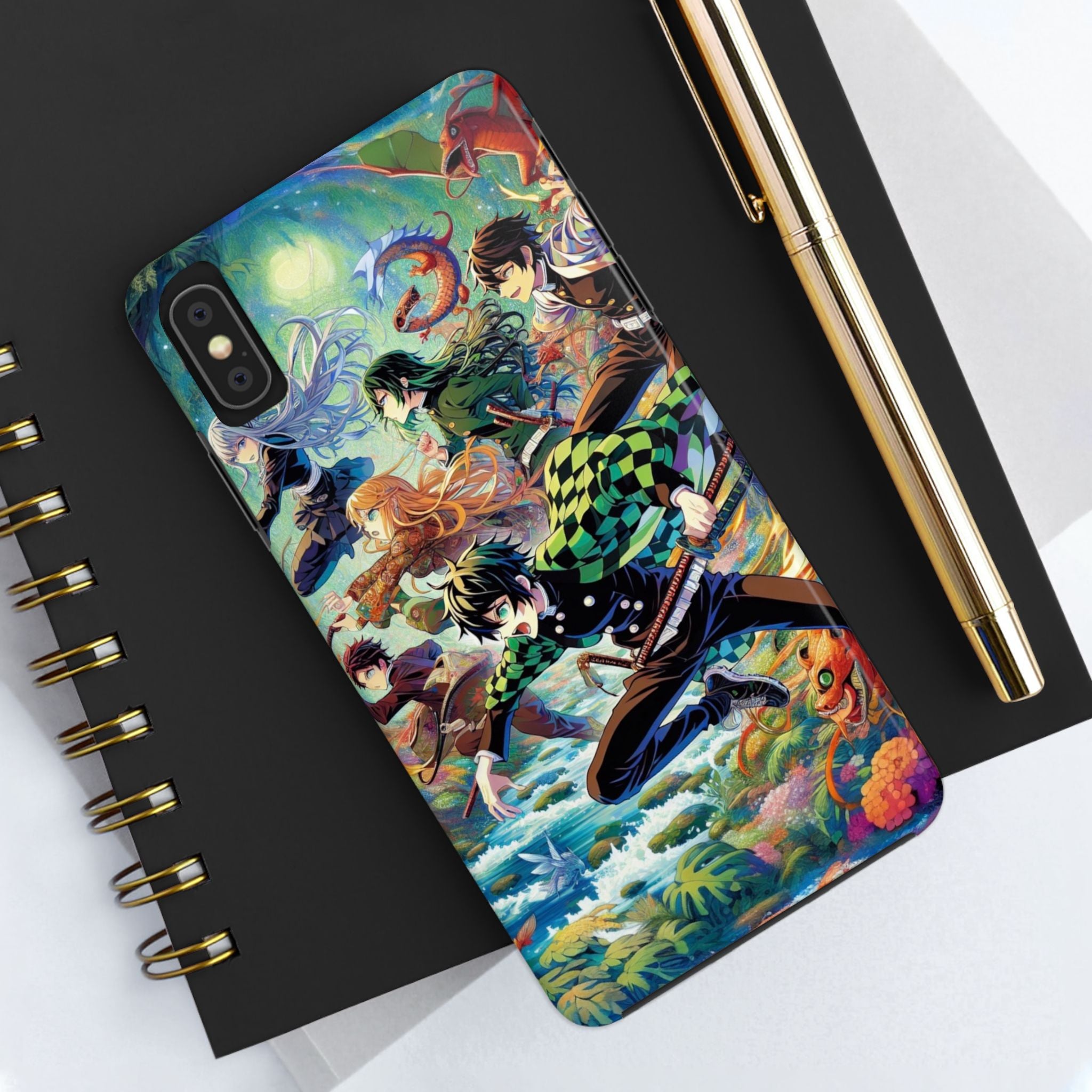 Vibrant Anime Tough Phone Cases, Protective Covers, Gifts for Fans, Geeky Accessories, Birthday or Holiday Presents