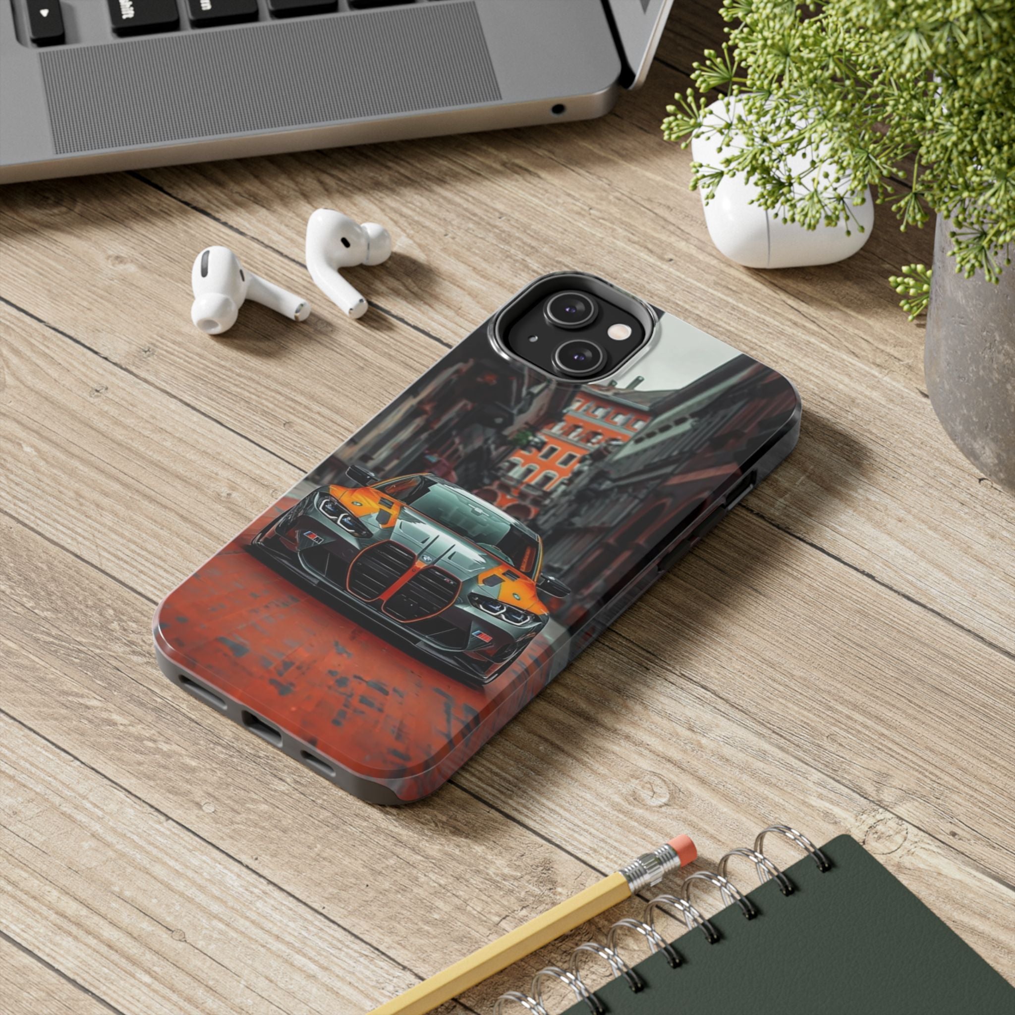Rugged Car Lover Phone Case, Durable Phone Cover, Automotive Gift, Unique Car Design, Perfect for Birthdays, Car Enthusiasts