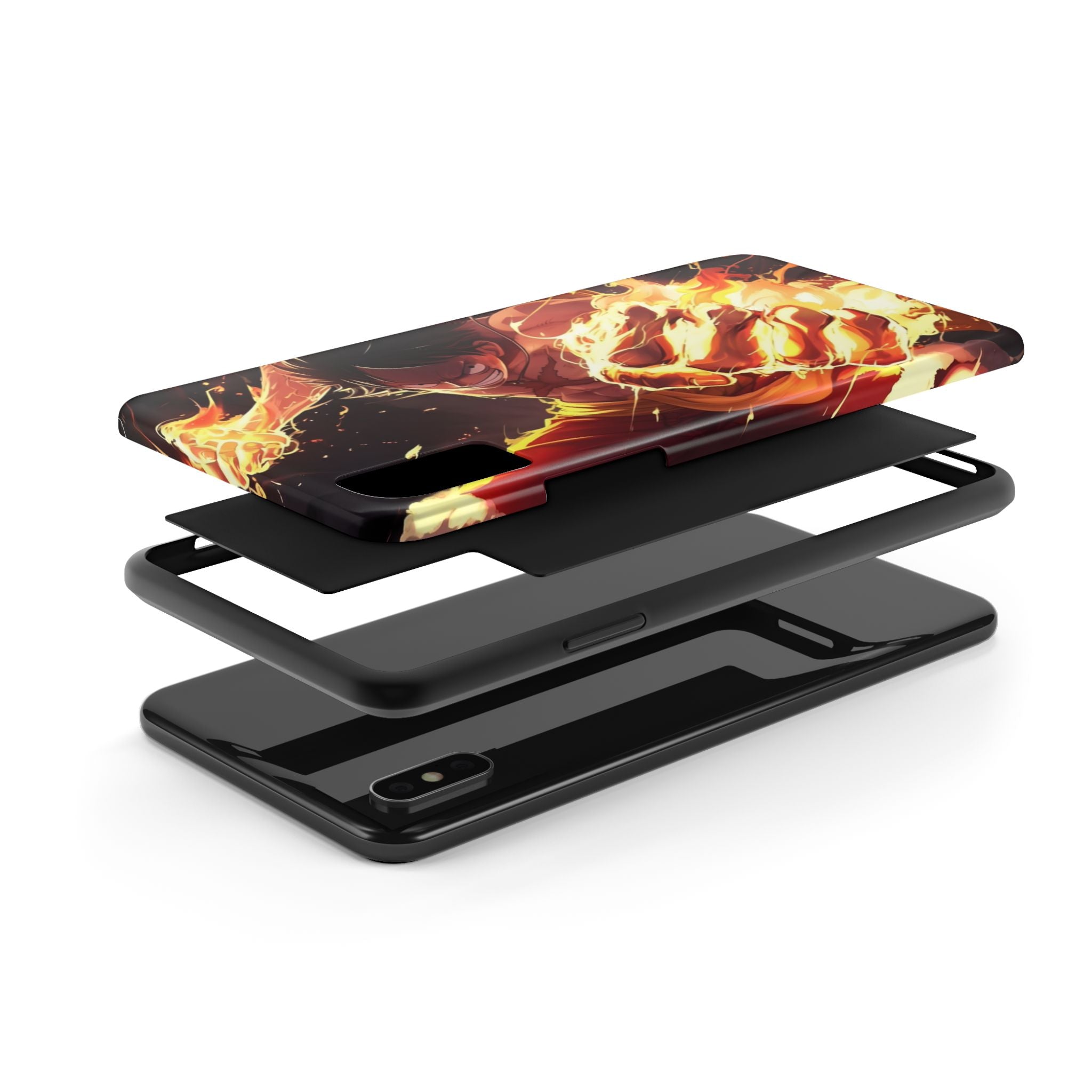 Dynamic Anime-Inspired Tough Phone Cases, Durable Tech Accessories for Fans, Gift for Birthdays, Holidays, and Collectors