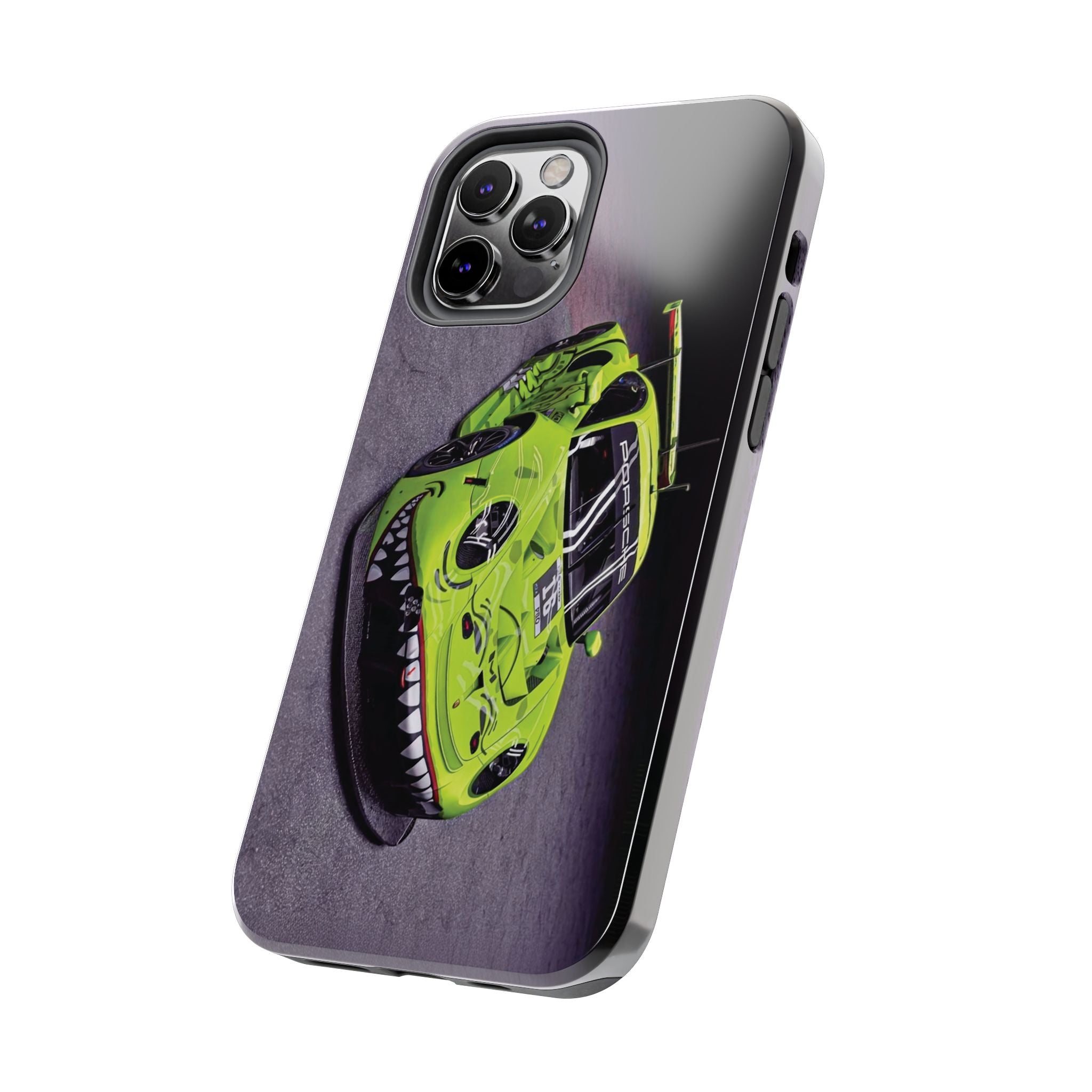 Vibrant Racing Phone Cases, Tough Car Protection, Gift for Car Lovers, Personalized Auto-Themed Accessories, Unique Tech Gifts
