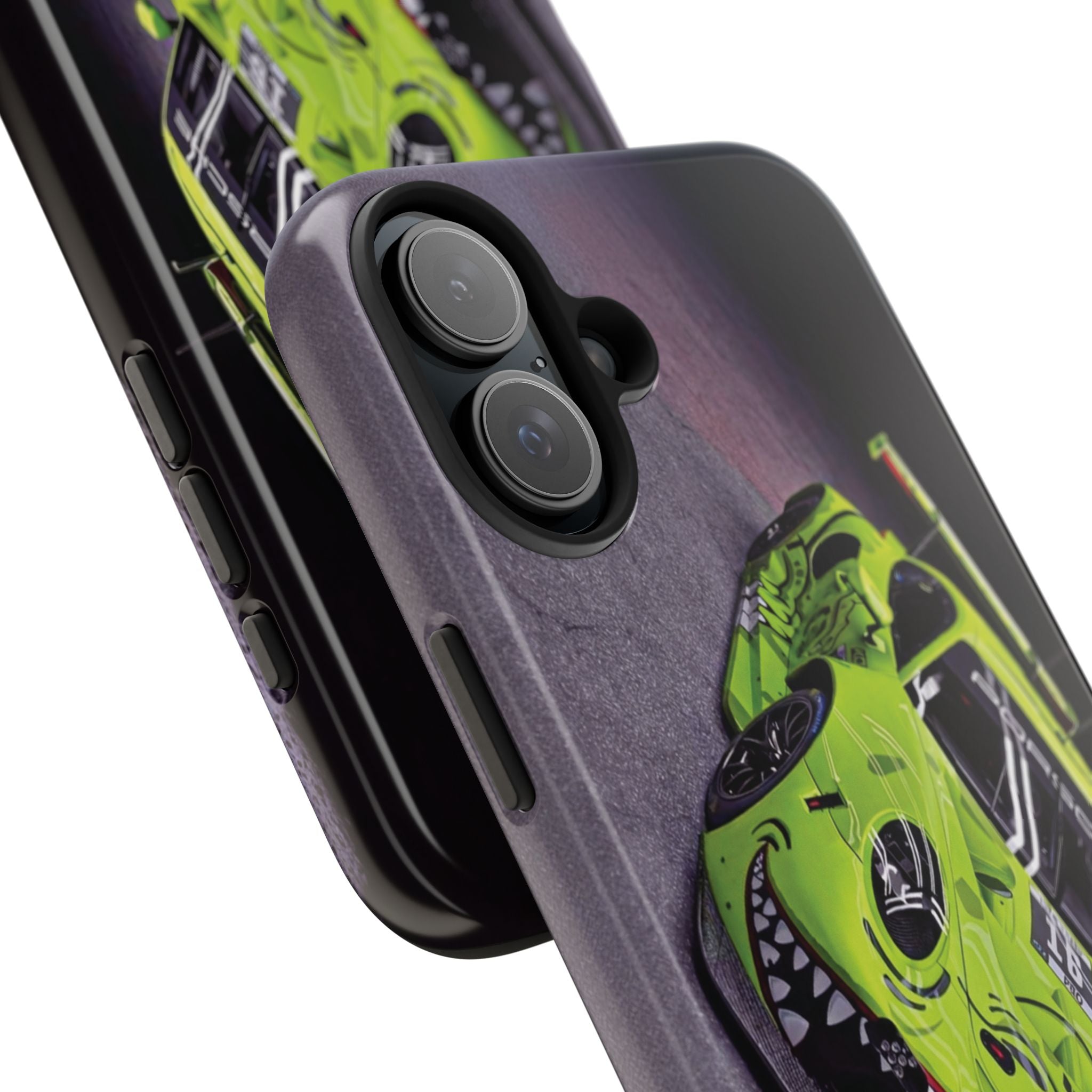 Vibrant Racing Phone Cases, Tough Car Protection, Gift for Car Lovers, Personalized Auto-Themed Accessories, Unique Tech Gifts