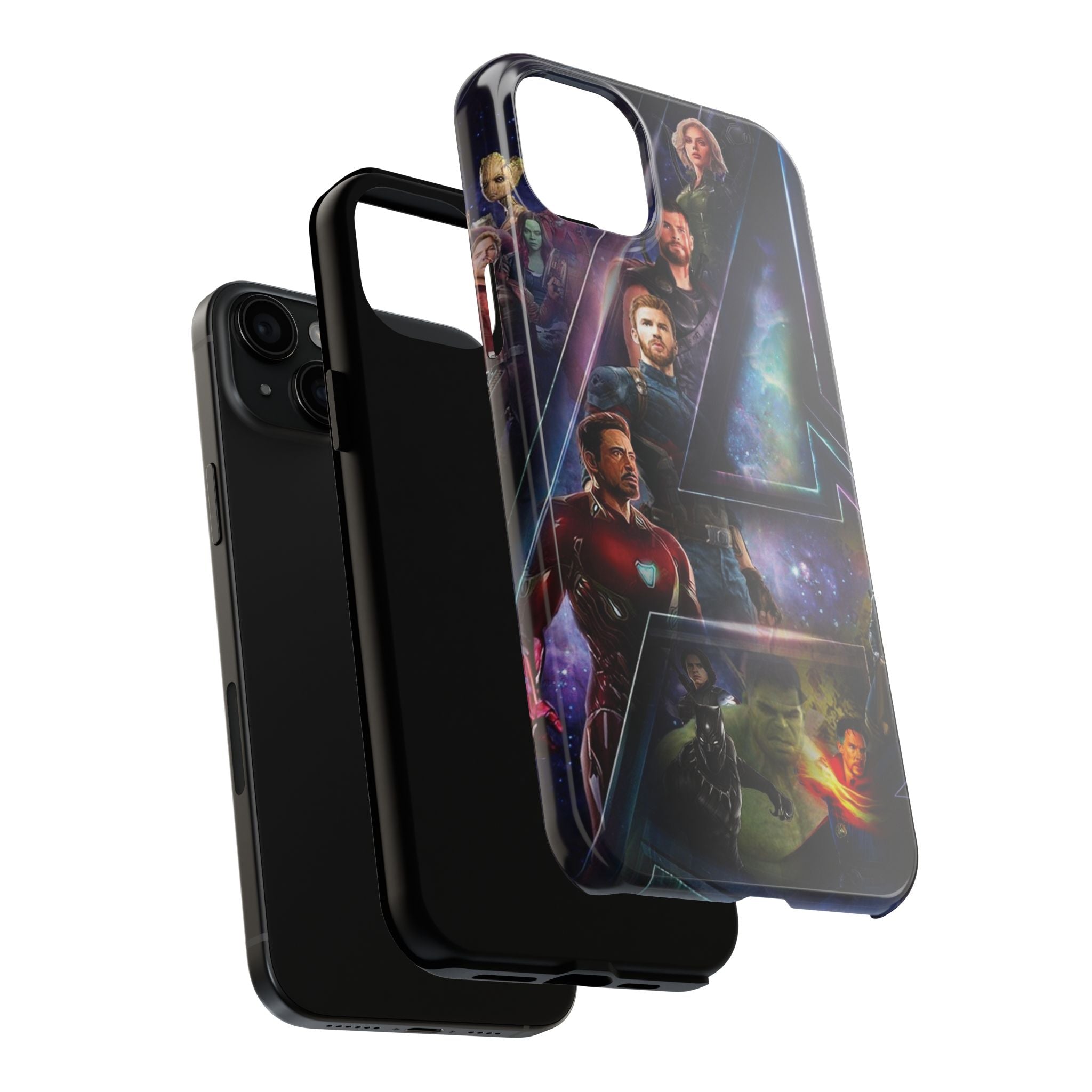 Marvel Avengers Tough Phone Cases | Durable Phone Cover, Superhero Gifts, Geek Accessories, Unique Phone Cases, Avengers Merchandise