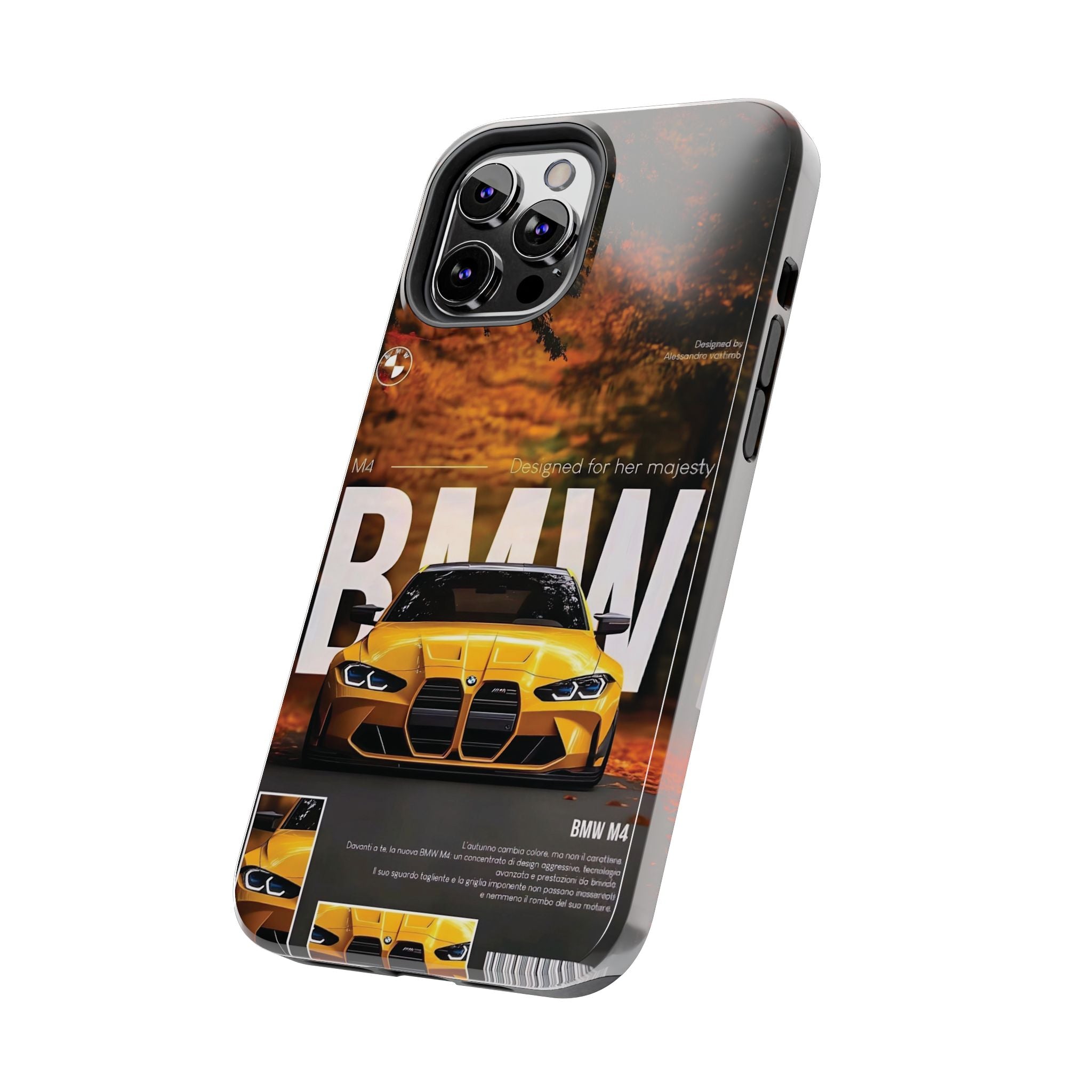 BMW M4 Tough Phone Cases, Car Enthusiast Accessories, Durable Phone Covers, Unique Gifts for Him, Stylish Protection, Birthday Present