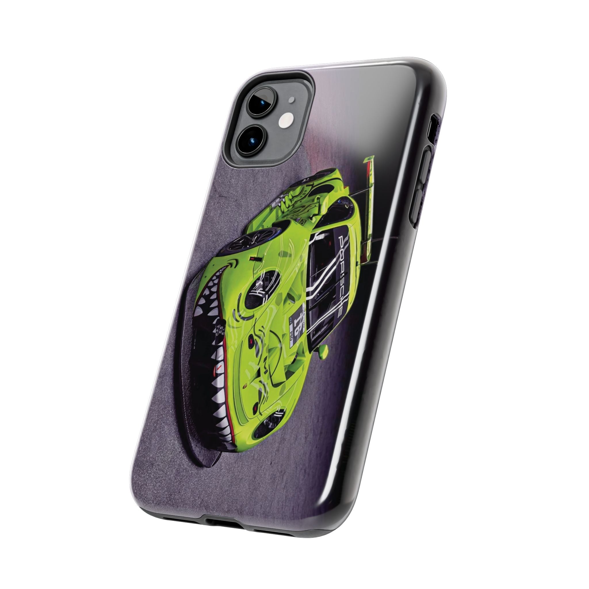 Vibrant Racing Phone Cases, Tough Car Protection, Gift for Car Lovers, Personalized Auto-Themed Accessories, Unique Tech Gifts