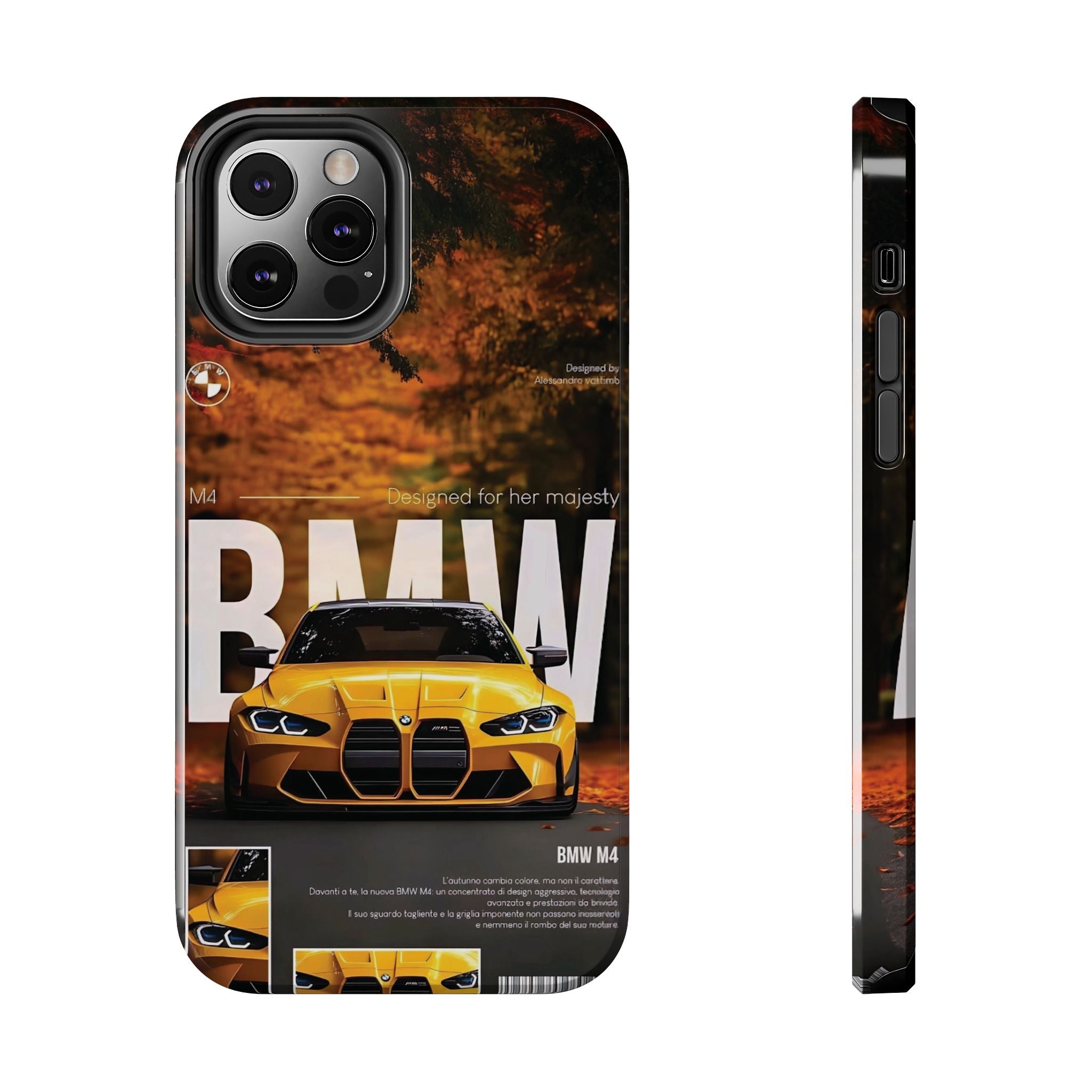 BMW M4 Tough Phone Cases, Car Enthusiast Accessories, Durable Phone Covers, Unique Gifts for Him, Stylish Protection, Birthday Present