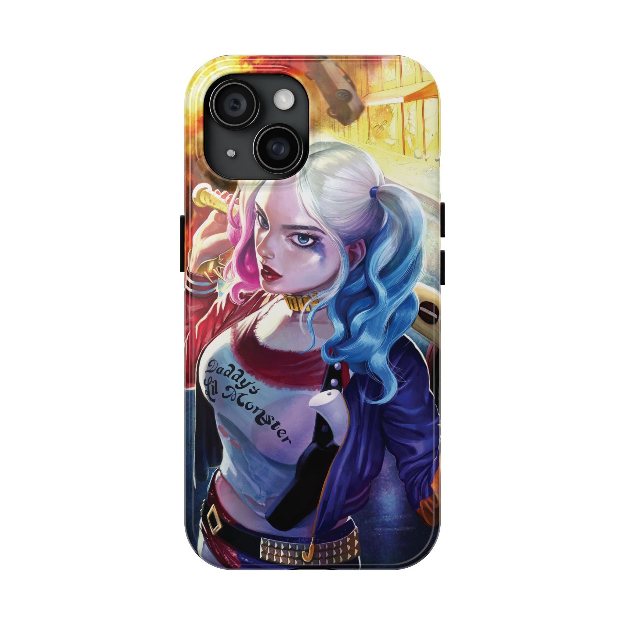 Harley Quinn Tough Phone Cases, Stylish Phone Protector for Women, Anime Style Mobile Cover, Unique Gift for Gamers, Pop Culture Accessories