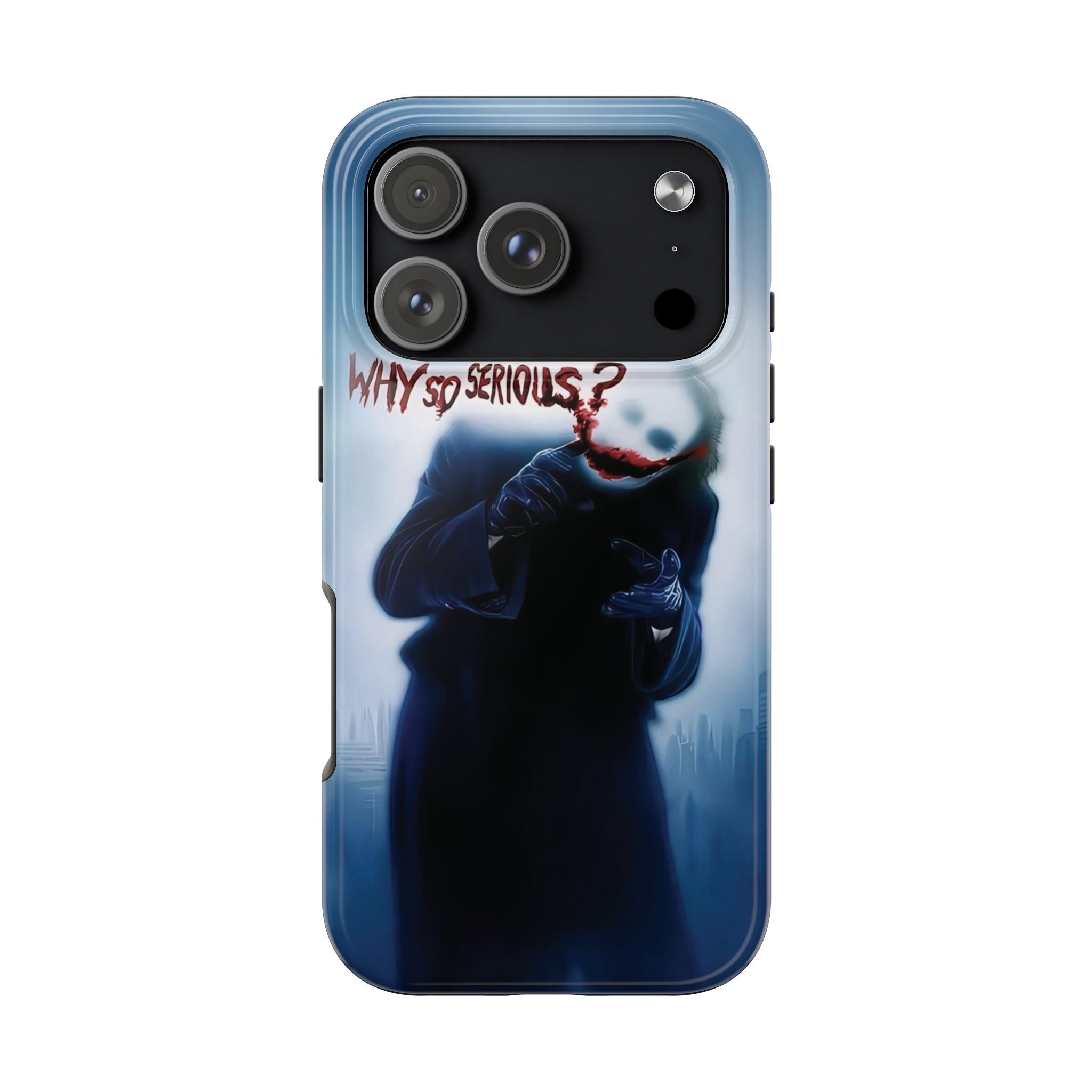 Tough Phone Cases, Dark Humor Phone Cover, Joker Inspired Case, Gifts for Movie Fans, Unique Phone Protector, Cool Accessories