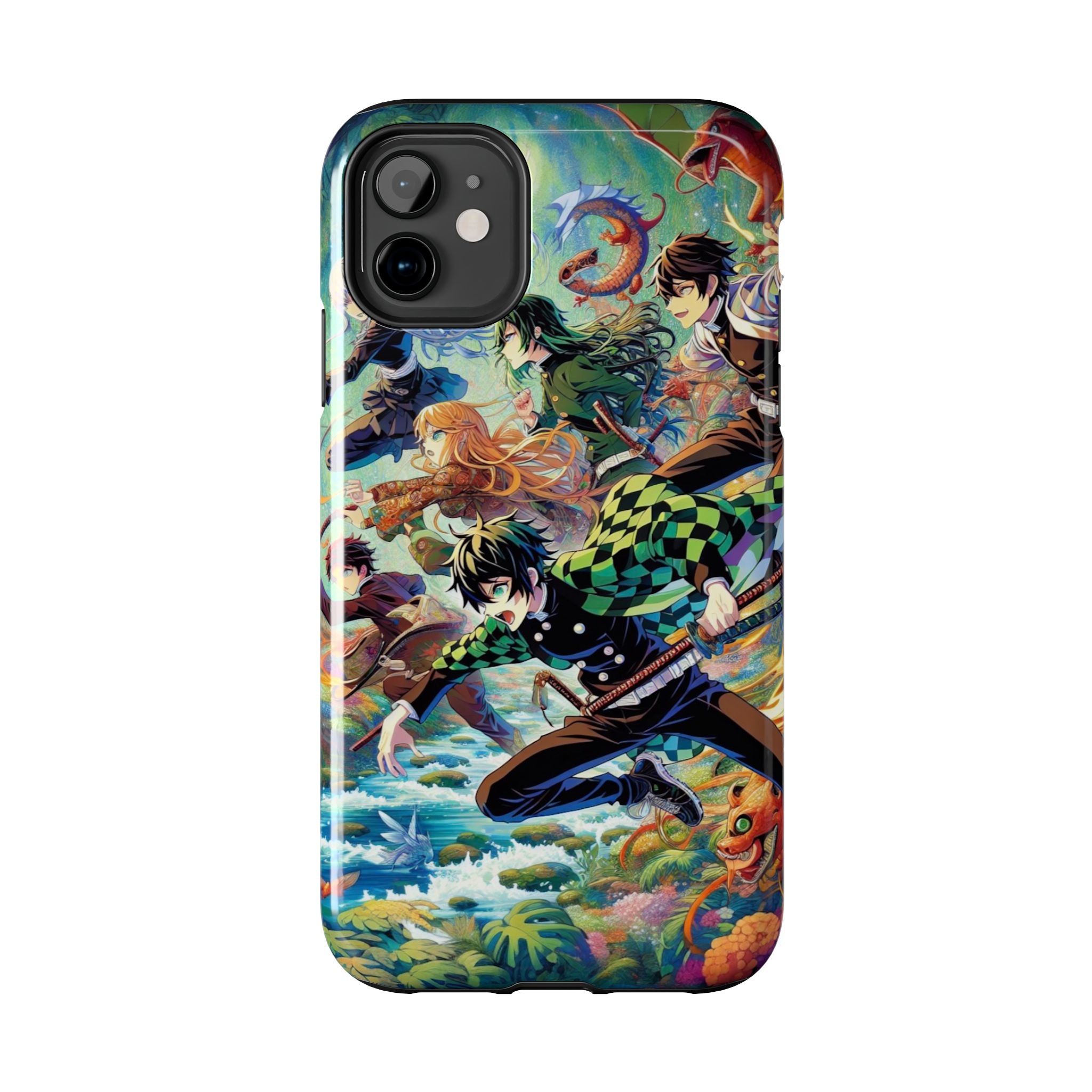 Vibrant Anime Tough Phone Cases, Protective Covers, Gifts for Fans, Geeky Accessories, Birthday or Holiday Presents
