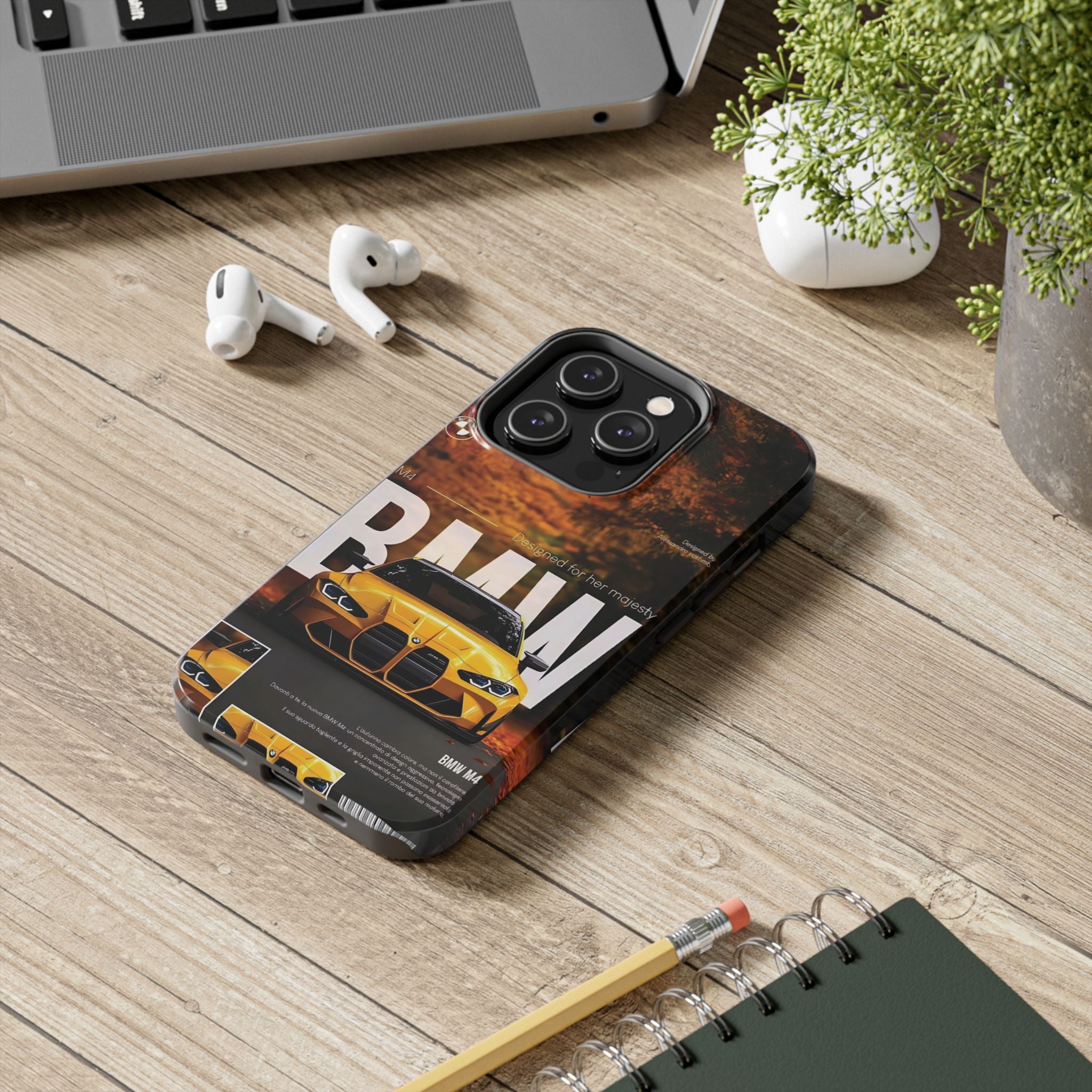 BMW M4 Tough Phone Cases, Car Enthusiast Accessories, Durable Phone Covers, Unique Gifts for Him, Stylish Protection, Birthday Present