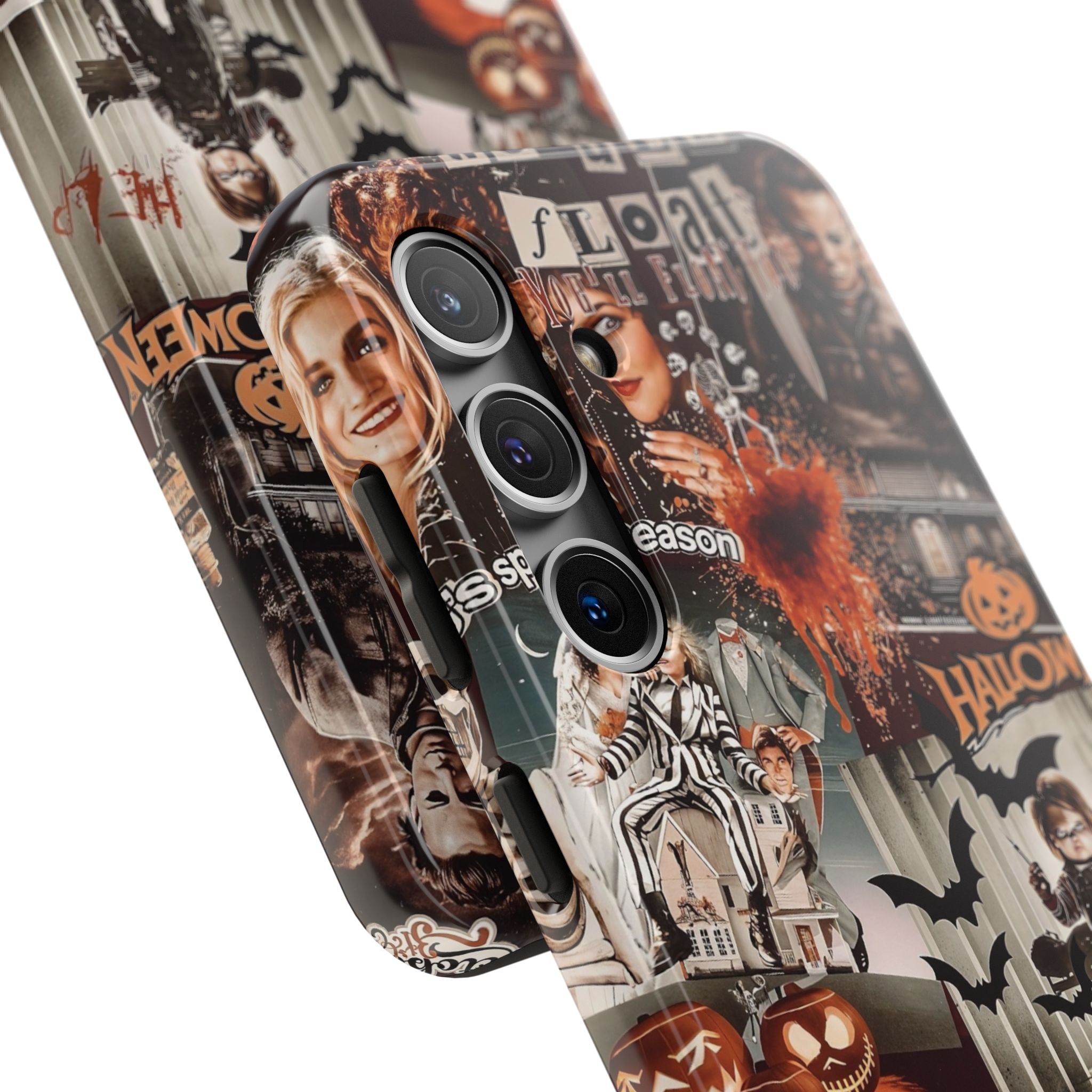 Halloween Phone Cases, Spooky Decor, Fall Celebration, Gift for Horror Fans, Trick or Treat Essentials
