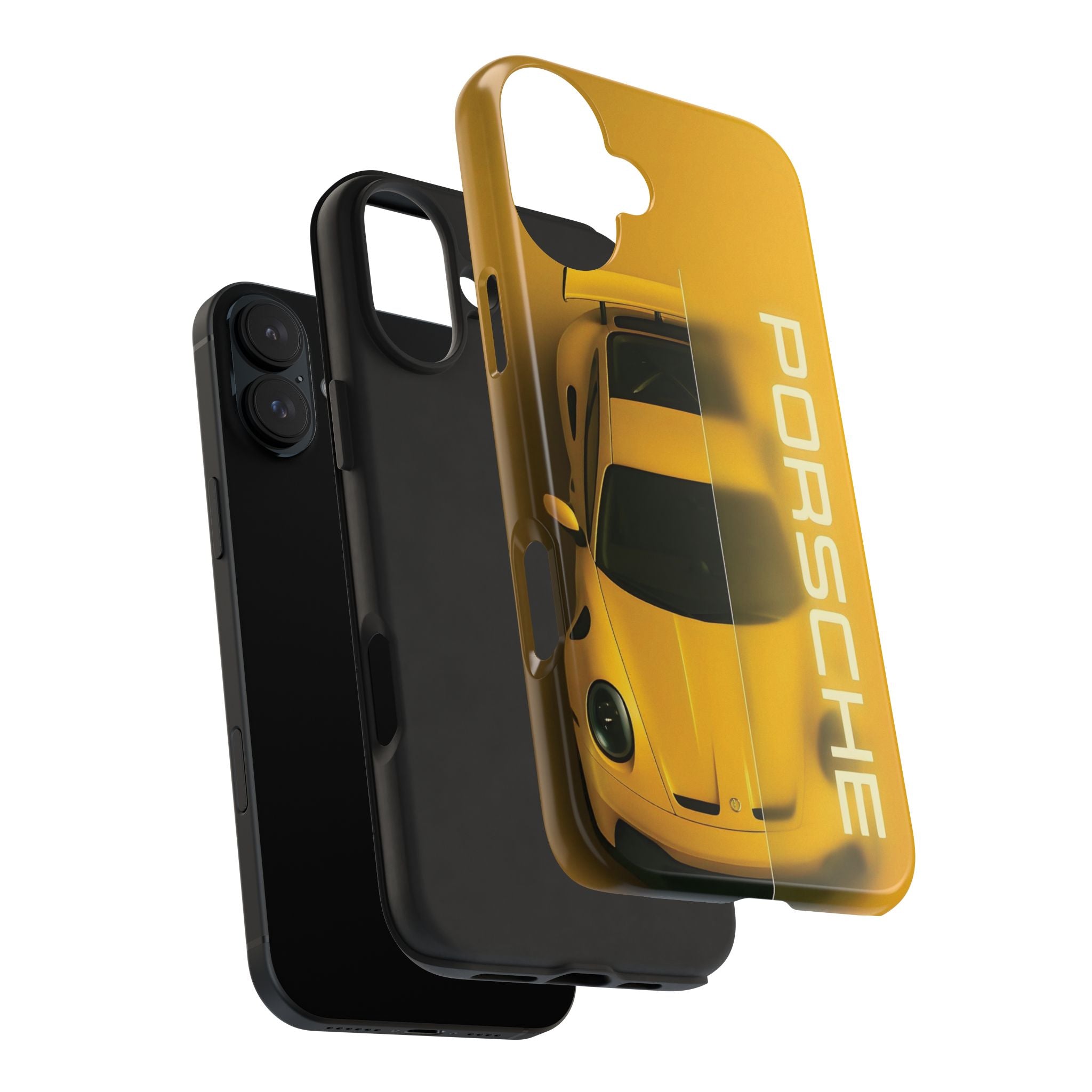 Stylish Car Lover's Phone Case, Durable Tough Phone Case, Gift for Car Enthusiasts, Porsche Design Case, Unique Auto Accessory