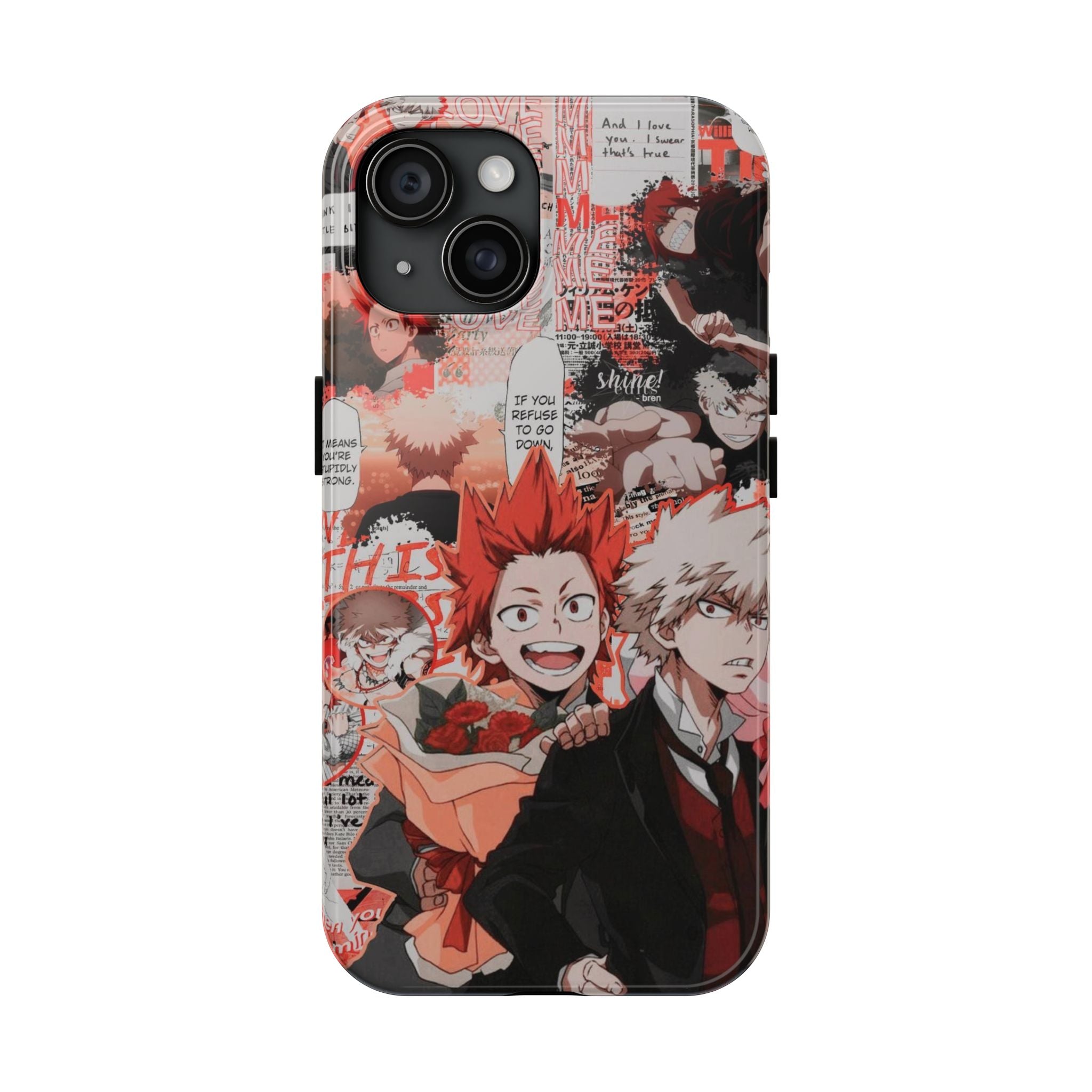Anime-Inspired Tough Phone Cases - Stylish Protection, Gift for Fans, Unique Design for Everyday Use, Perfect for Holidays, Cosplay Events