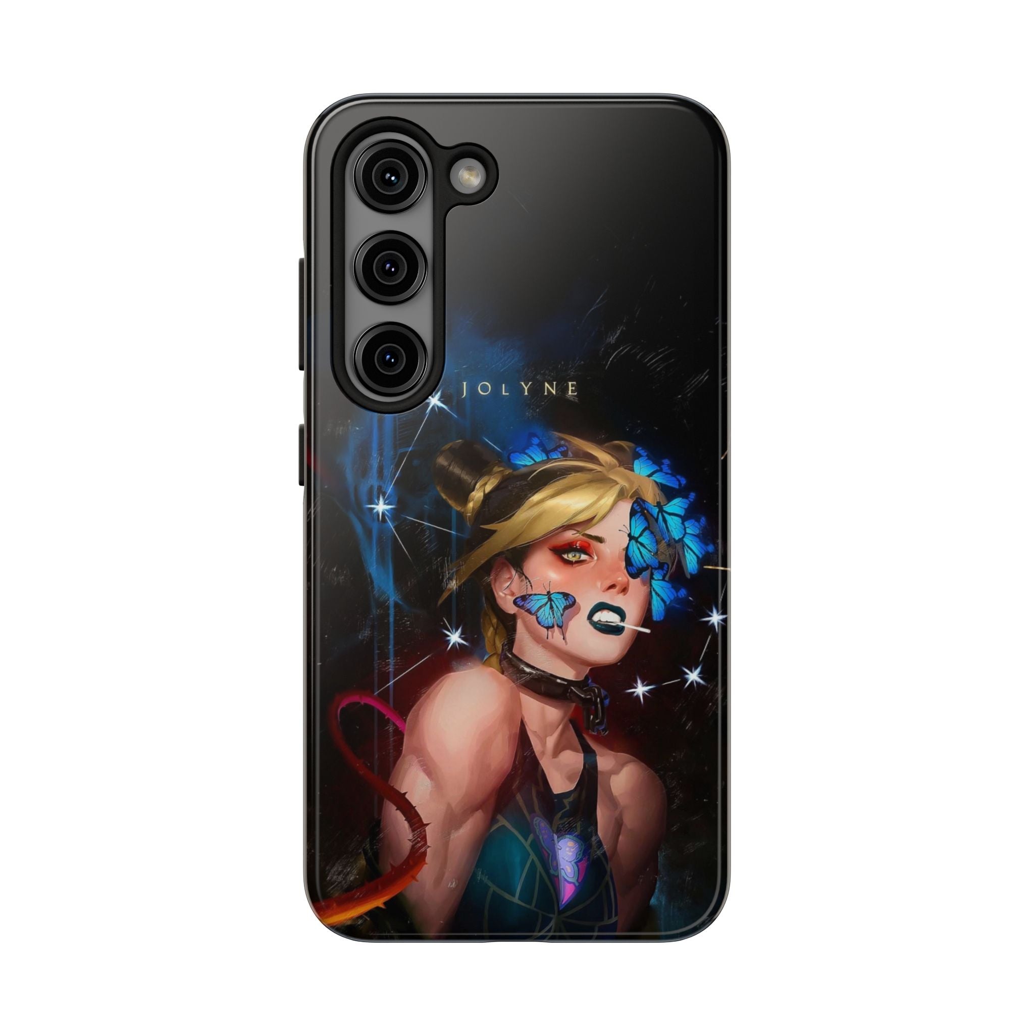 Vibrant Artistic Phone Case, Tough Phone Case for Artists, Unique Phone Cover for Gift, Anime Phone Case for Occasions