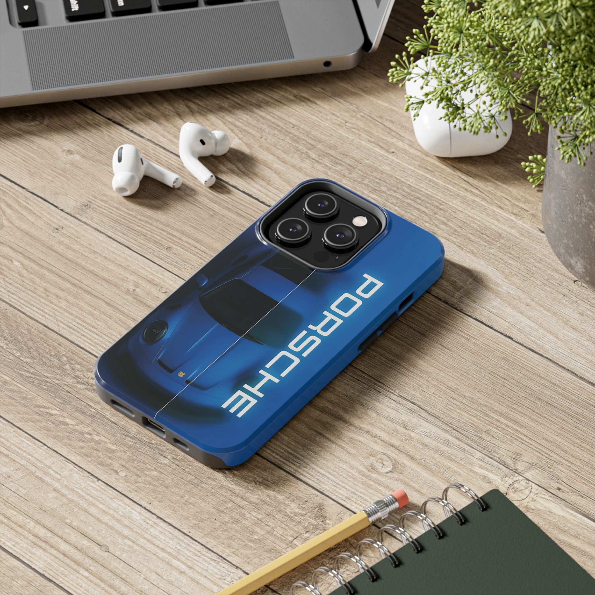 Porsche-Inspired Tough Phone Case, Durable Car Lover Gift, Custom Phone Cover, Sporty Protective Case, Fun Car Accessory, Unique Gadget Gift