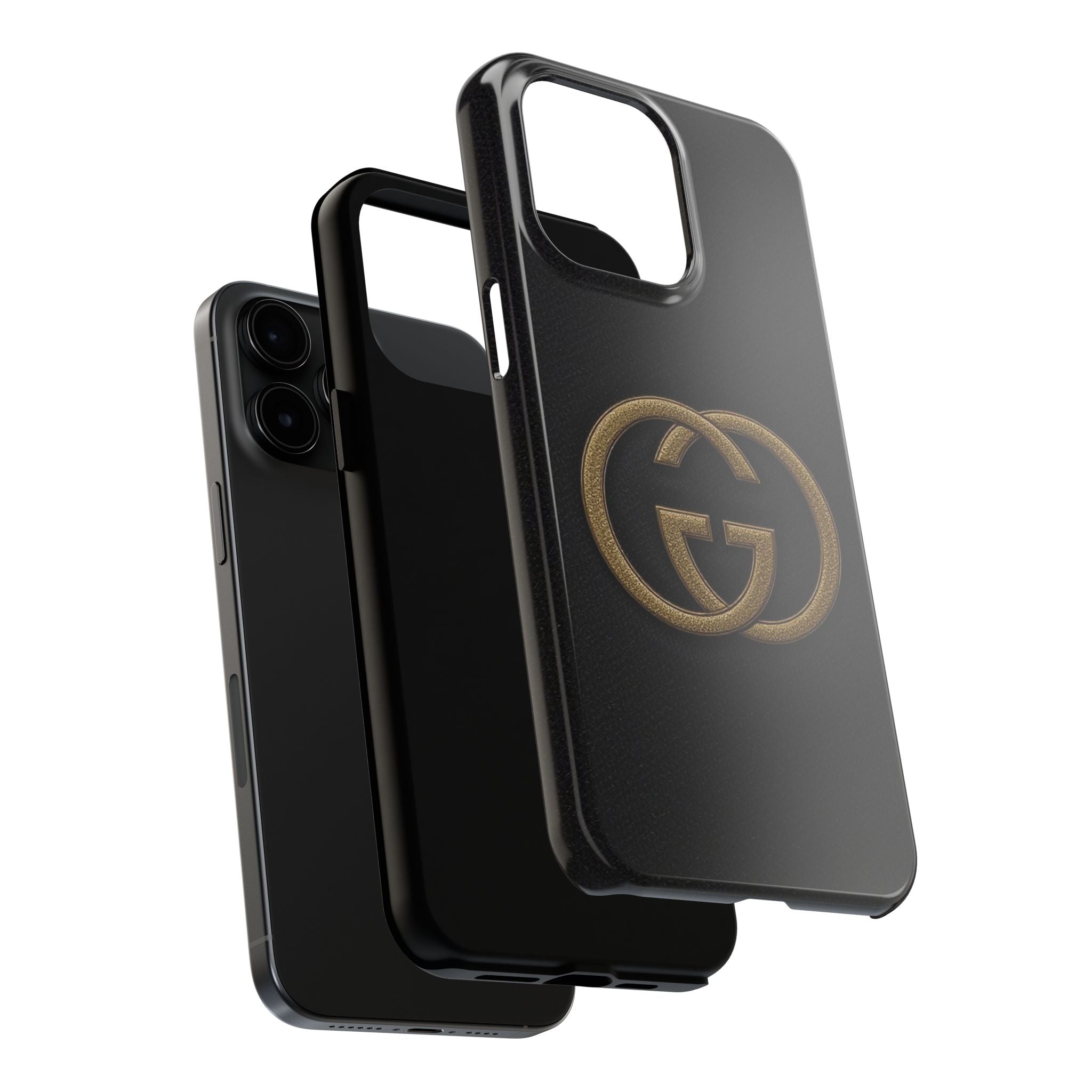 Stylish Tough Phone Cases with Elegant Logo, Durable Protection, Fashion Accessory, Smartphone Cases, Gift for Her or Him