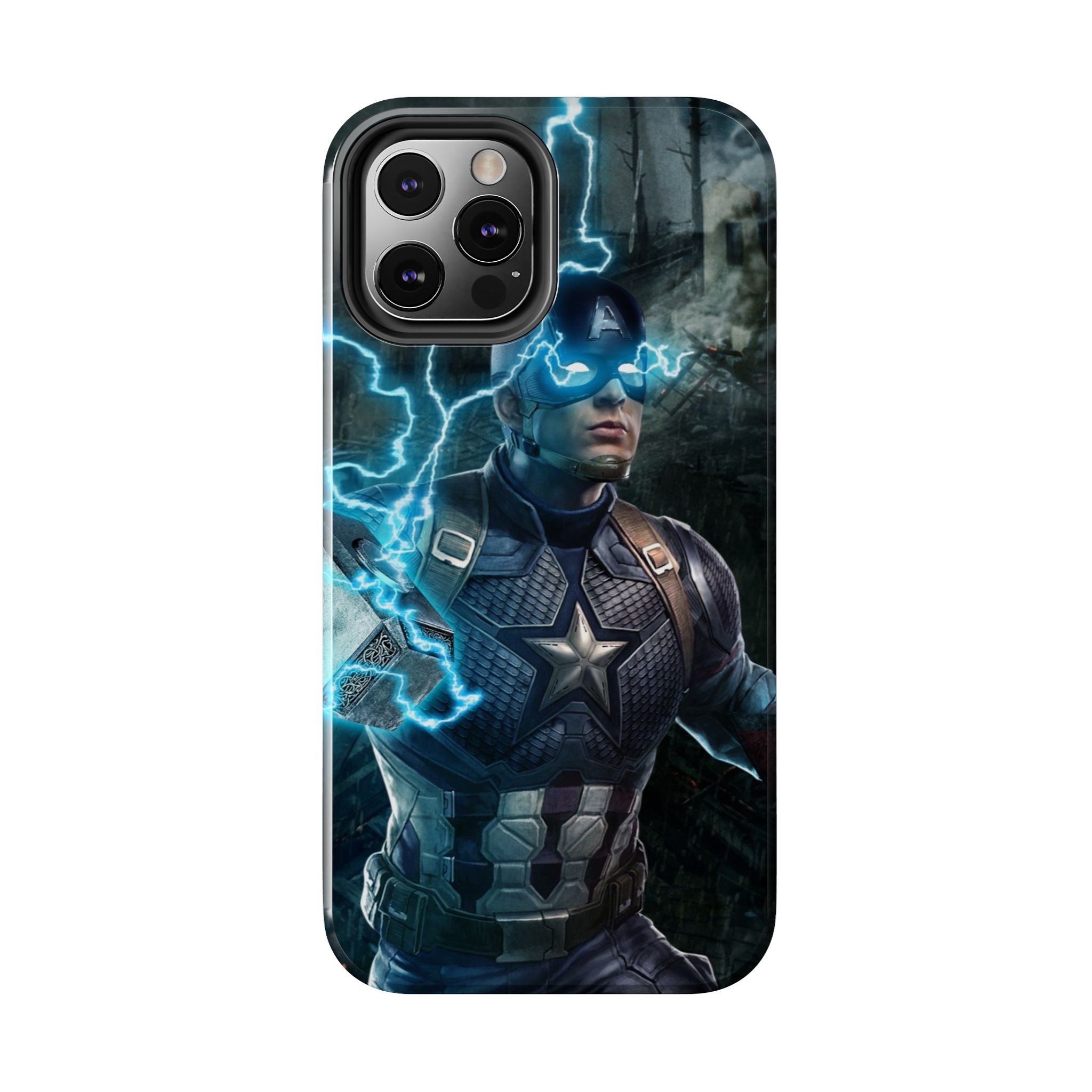 Captain America Superhero Tough Phone Cases, Hero Phone Cover, Gift for Gamers, Superhero Accessory, Durable Phone Case for Every Occasion
