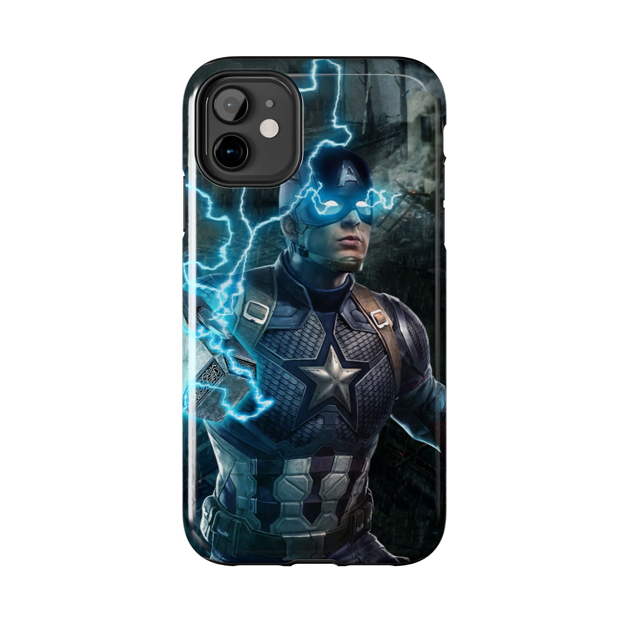Captain America Superhero Tough Phone Cases, Hero Phone Cover, Gift for Gamers, Superhero Accessory, Durable Phone Case for Every Occasion
