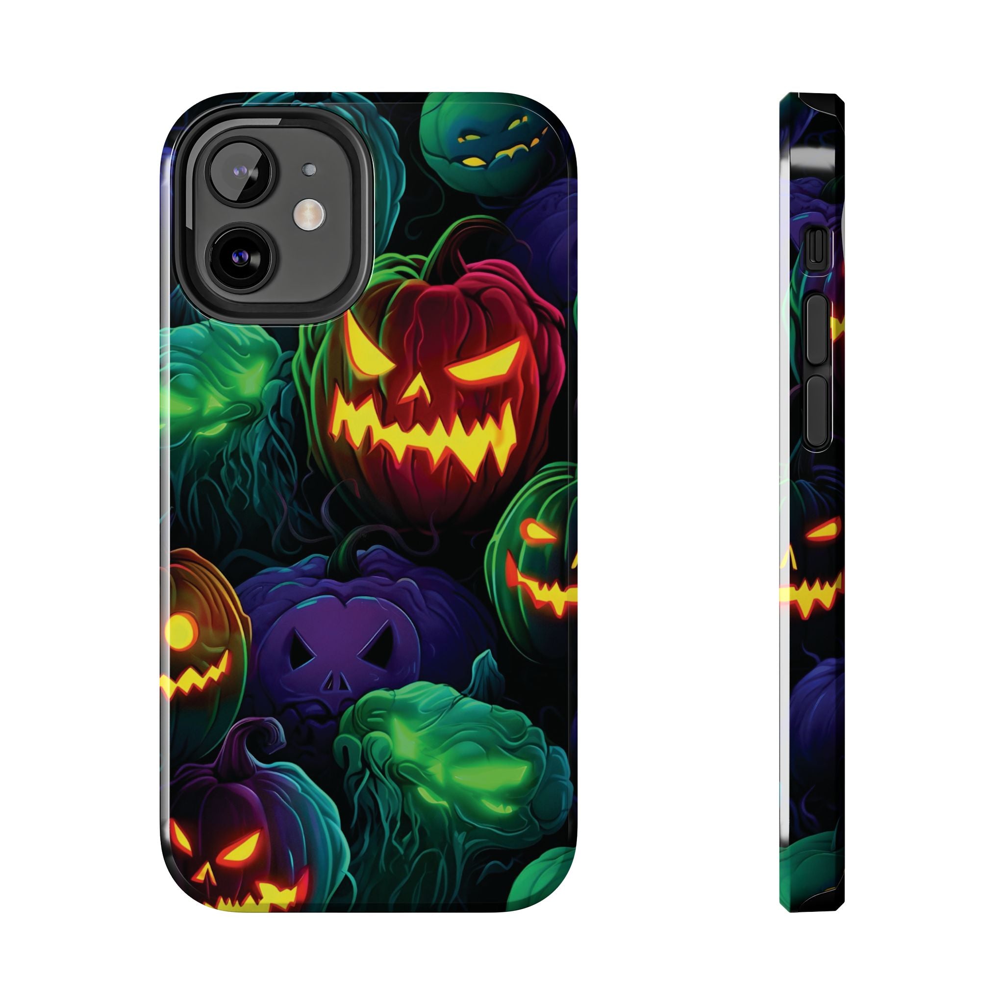 Halloween Pumpkin Phone Case, Spooky Fall Accessory, Tough Phone Cover, Halloween Gift, Pumpkin Decor