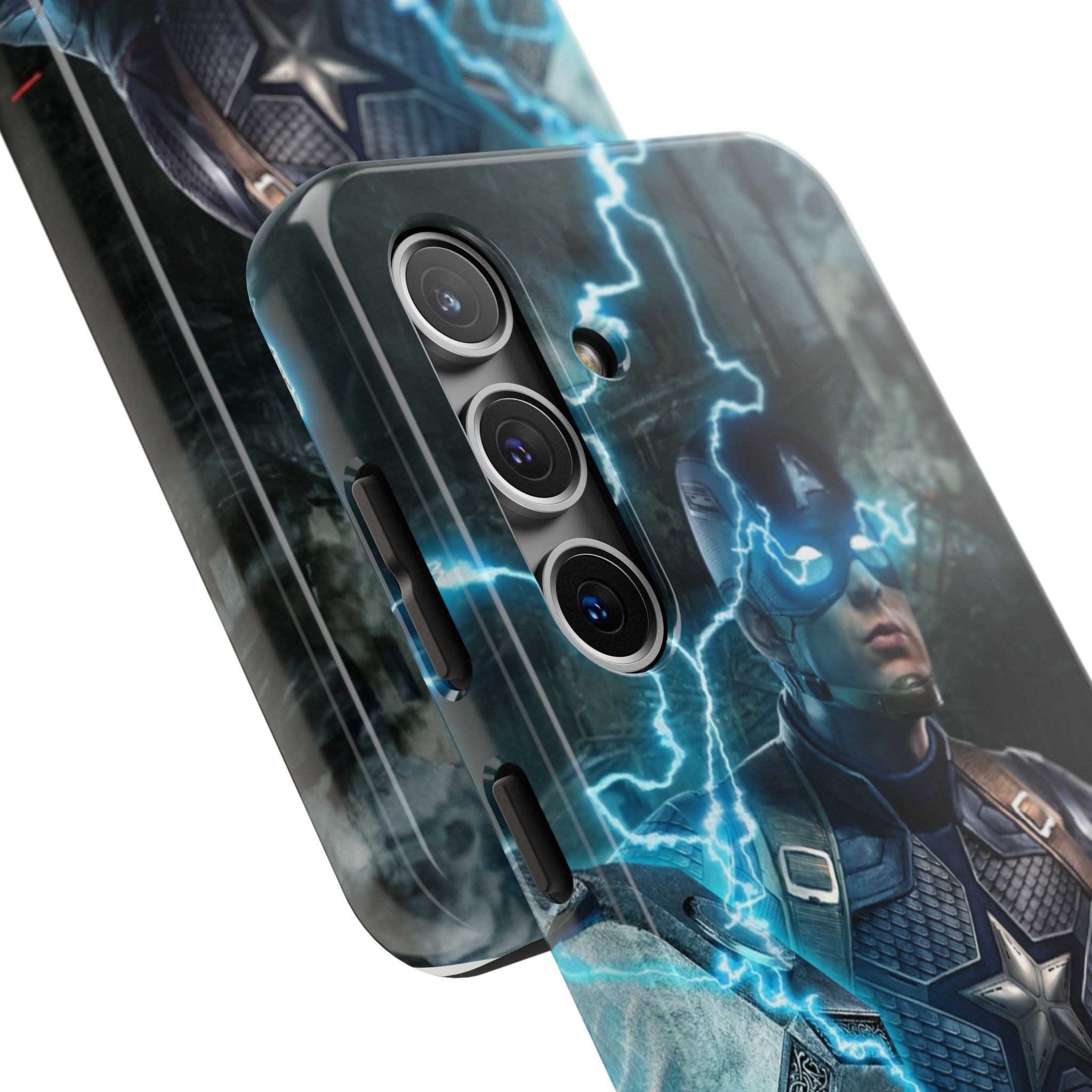 Captain America Superhero Tough Phone Cases, Hero Phone Cover, Gift for Gamers, Superhero Accessory, Durable Phone Case for Every Occasion