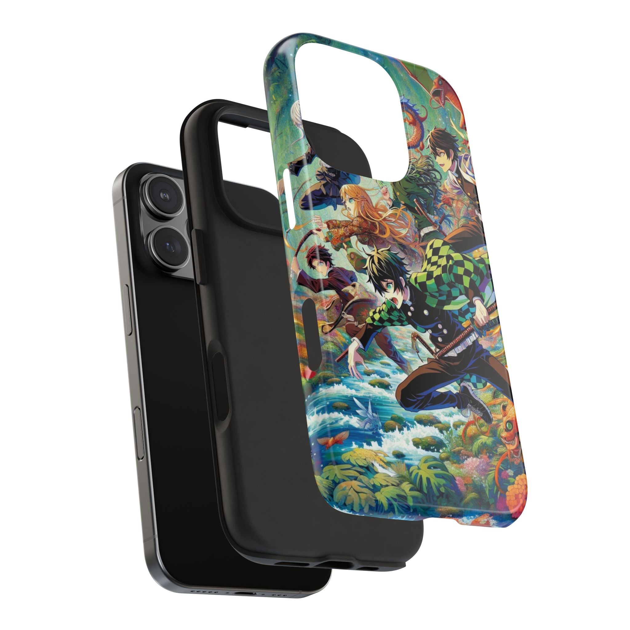 Vibrant Anime Tough Phone Cases, Protective Covers, Gifts for Fans, Geeky Accessories, Birthday or Holiday Presents