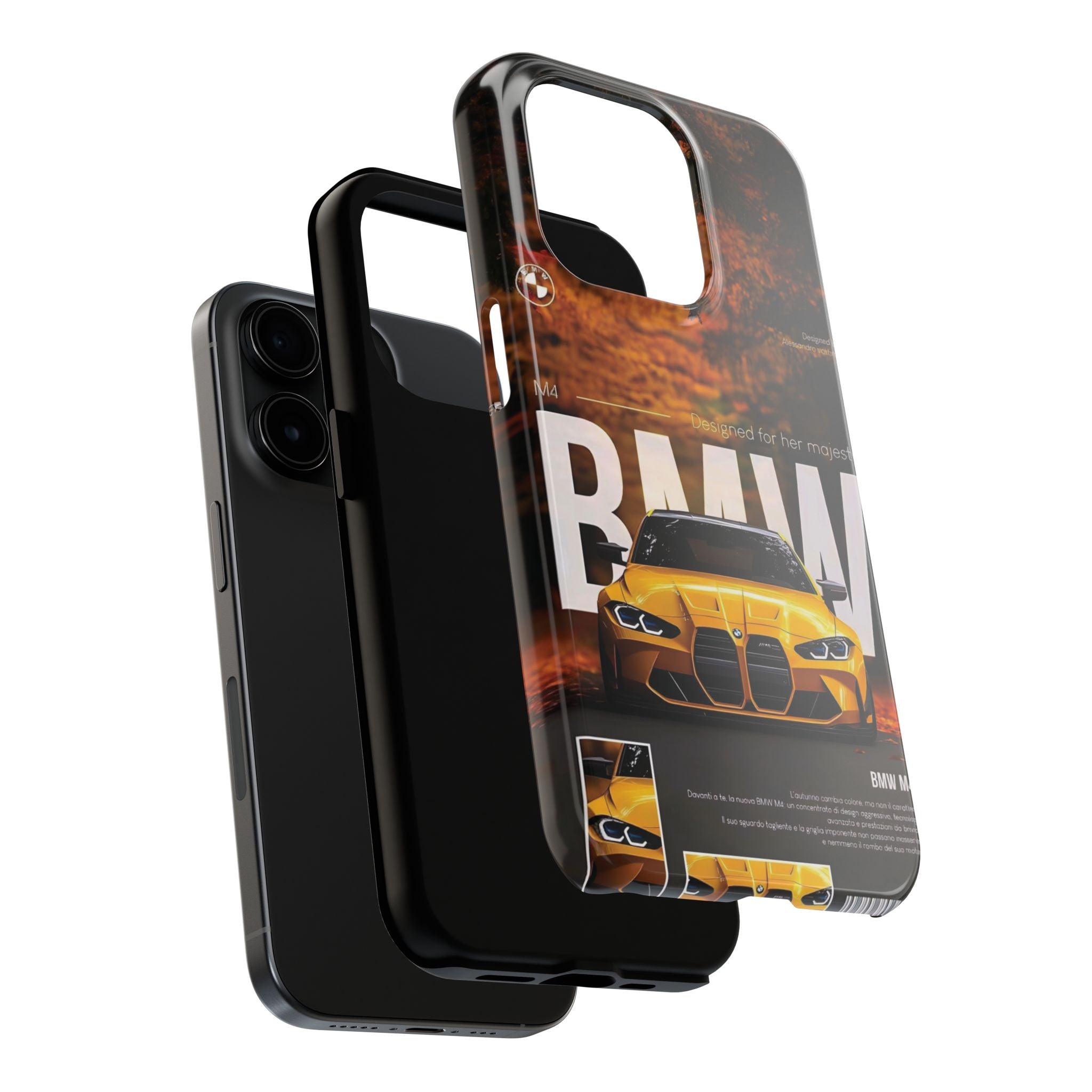 BMW M4 Tough Phone Cases, Car Enthusiast Accessories, Durable Phone Covers, Unique Gifts for Him, Stylish Protection, Birthday Present