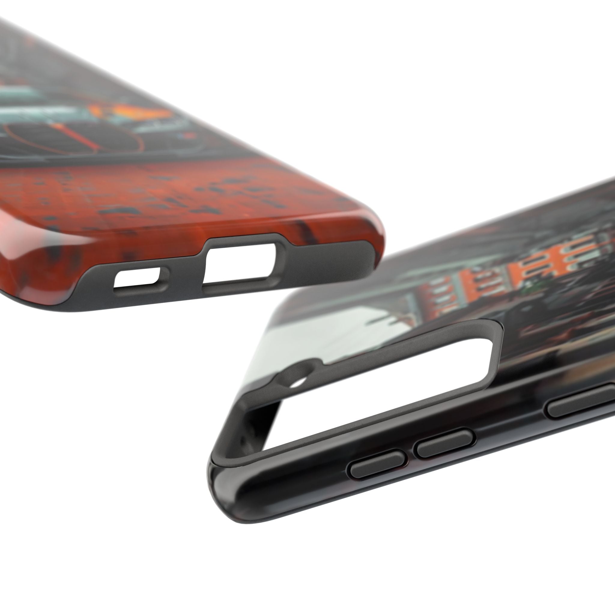 Rugged Car Lover Phone Case, Durable Phone Cover, Automotive Gift, Unique Car Design, Perfect for Birthdays, Car Enthusiasts