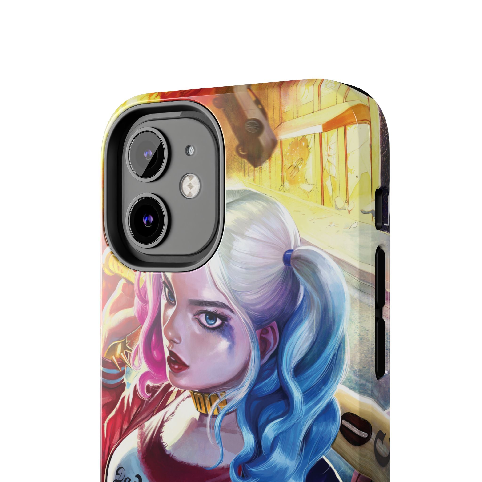Harley Quinn Tough Phone Cases, Stylish Phone Protector for Women, Anime Style Mobile Cover, Unique Gift for Gamers, Pop Culture Accessories