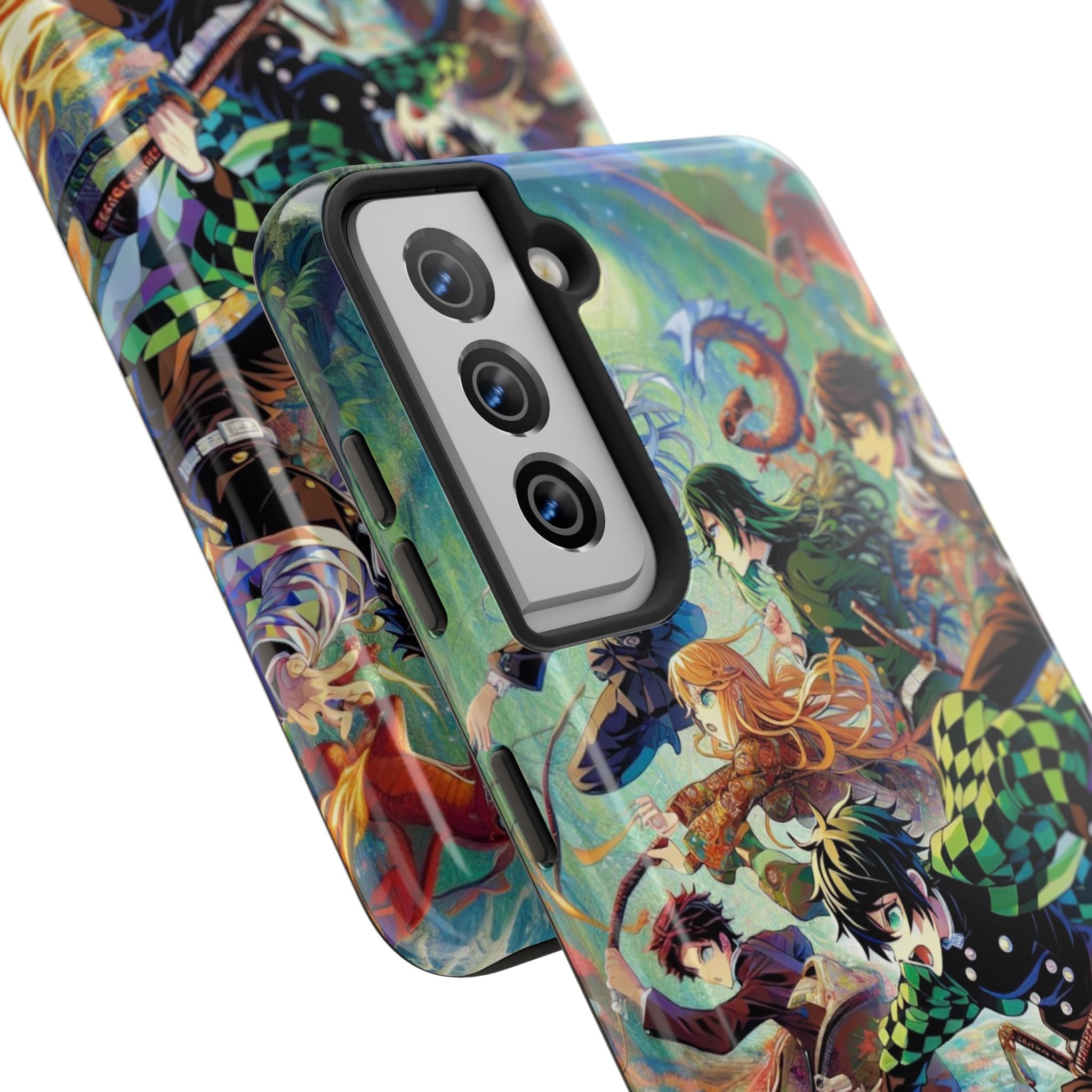 Vibrant Anime Tough Phone Cases, Protective Covers, Gifts for Fans, Geeky Accessories, Birthday or Holiday Presents