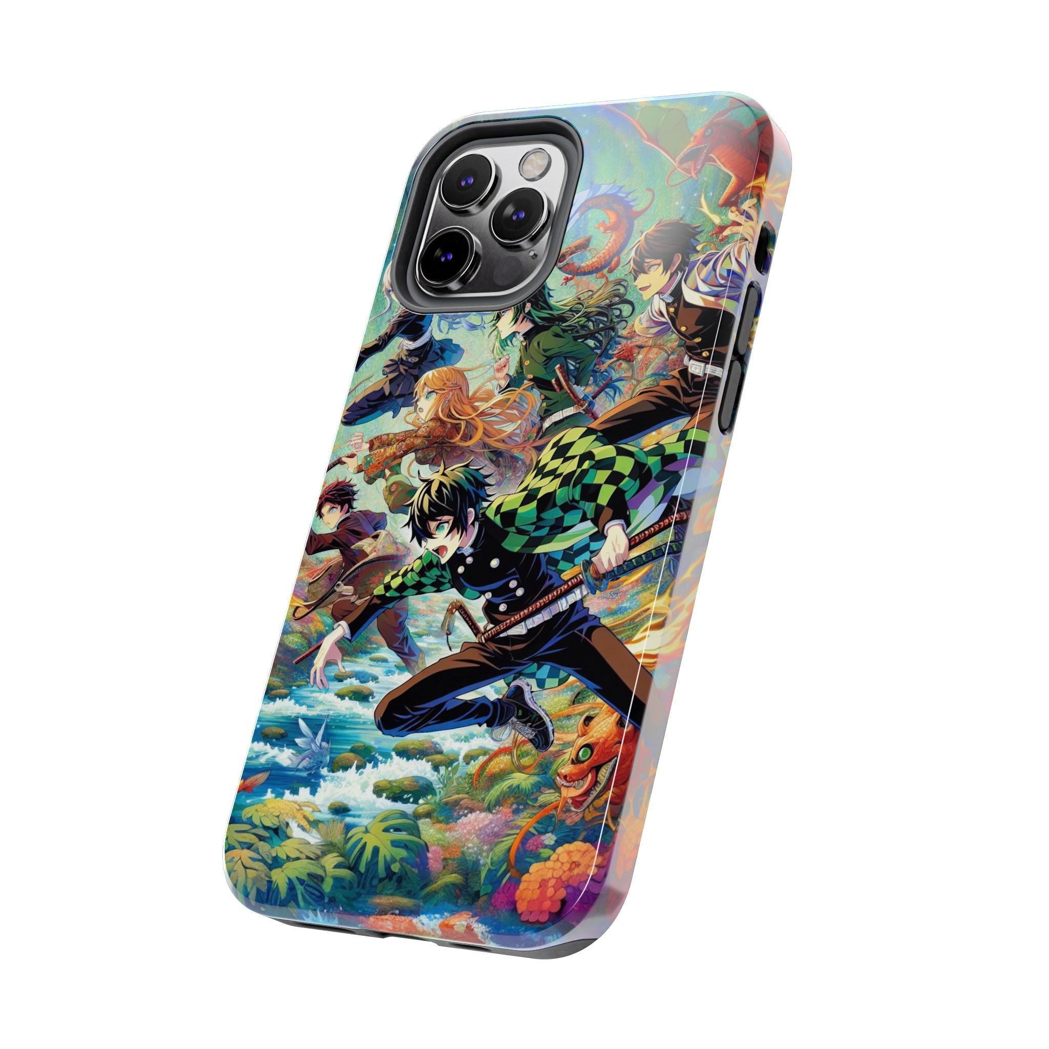 Vibrant Anime Tough Phone Cases, Protective Covers, Gifts for Fans, Geeky Accessories, Birthday or Holiday Presents