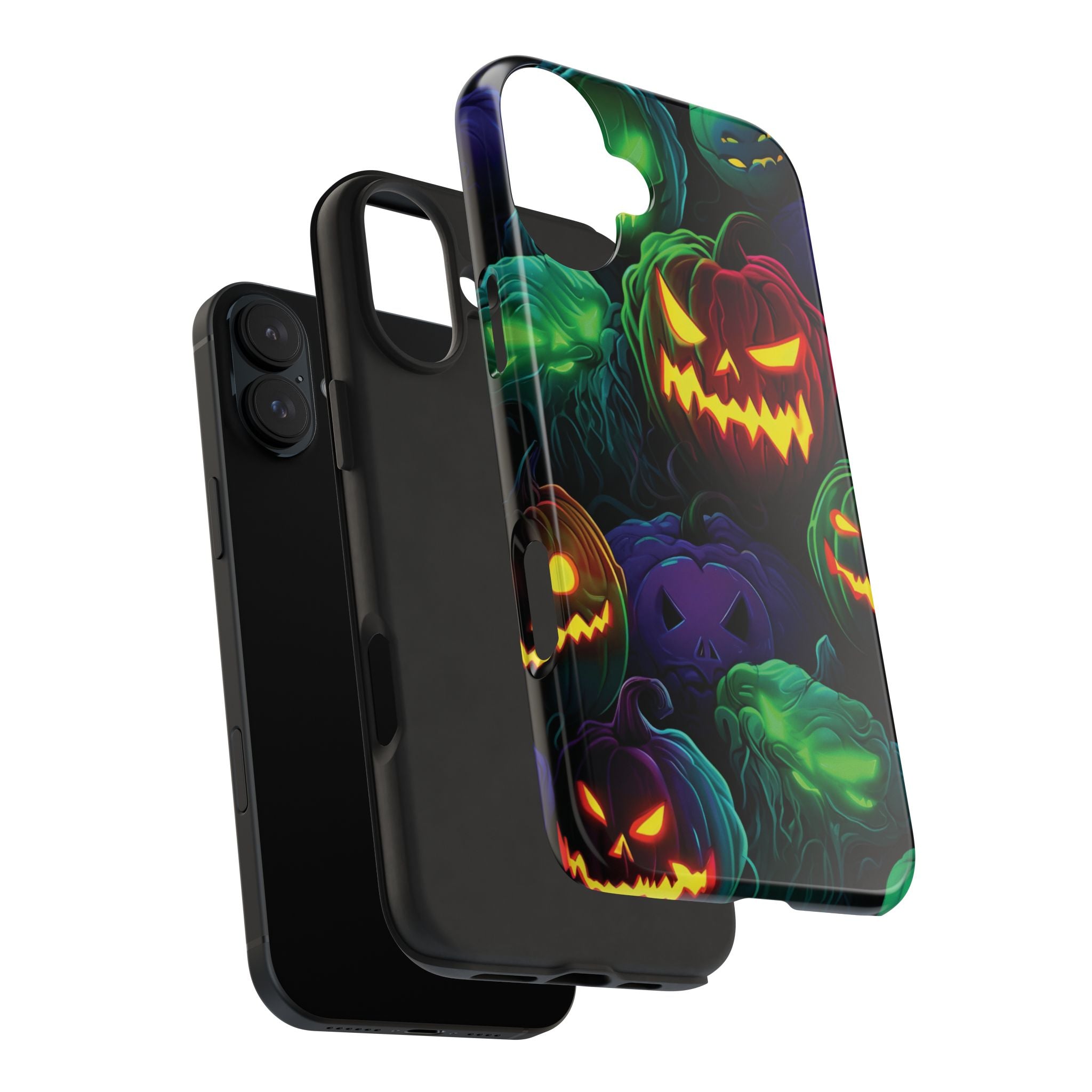 Halloween Pumpkin Phone Case, Spooky Fall Accessory, Tough Phone Cover, Halloween Gift, Pumpkin Decor