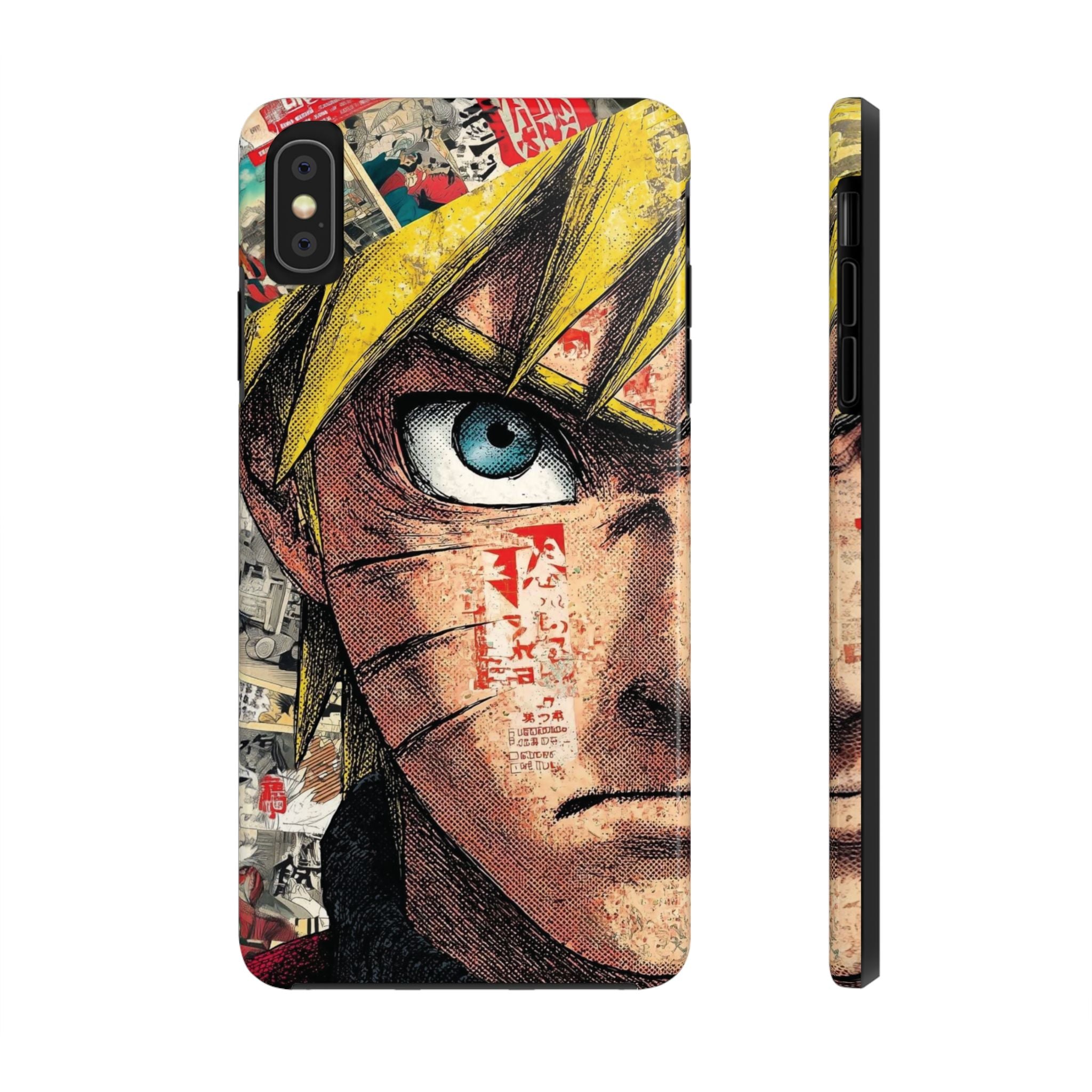 Anime Tough Phone Cases, Durable Phone Covers for Naruto Fans, Gift for Gamers, Stylish Tech Accessories, Anime Merchandise