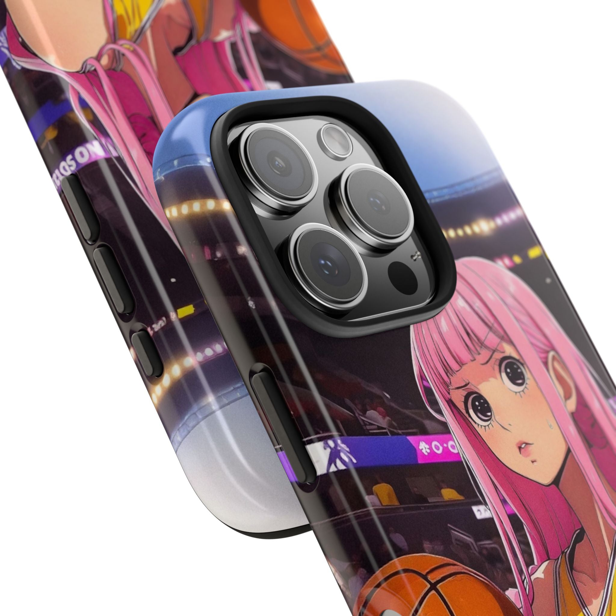 Sporty Anime Phone Cases - Tough Protection, Unique Basketball Design, Gift for Fans, Durable Soft Case, Perfect for Sports Lovers
