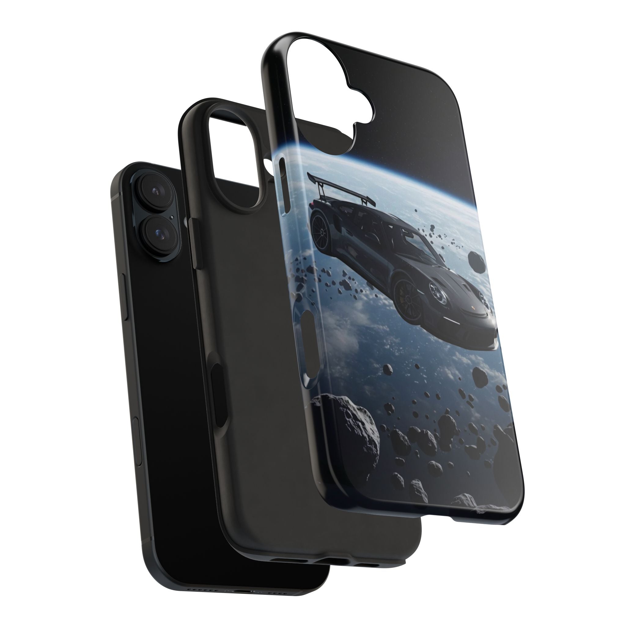 Astronaut Car Tough Phone Cases, Cool Car Cases, Space Phone Cover, Gift for Car Lovers, Unique Phone Accessories