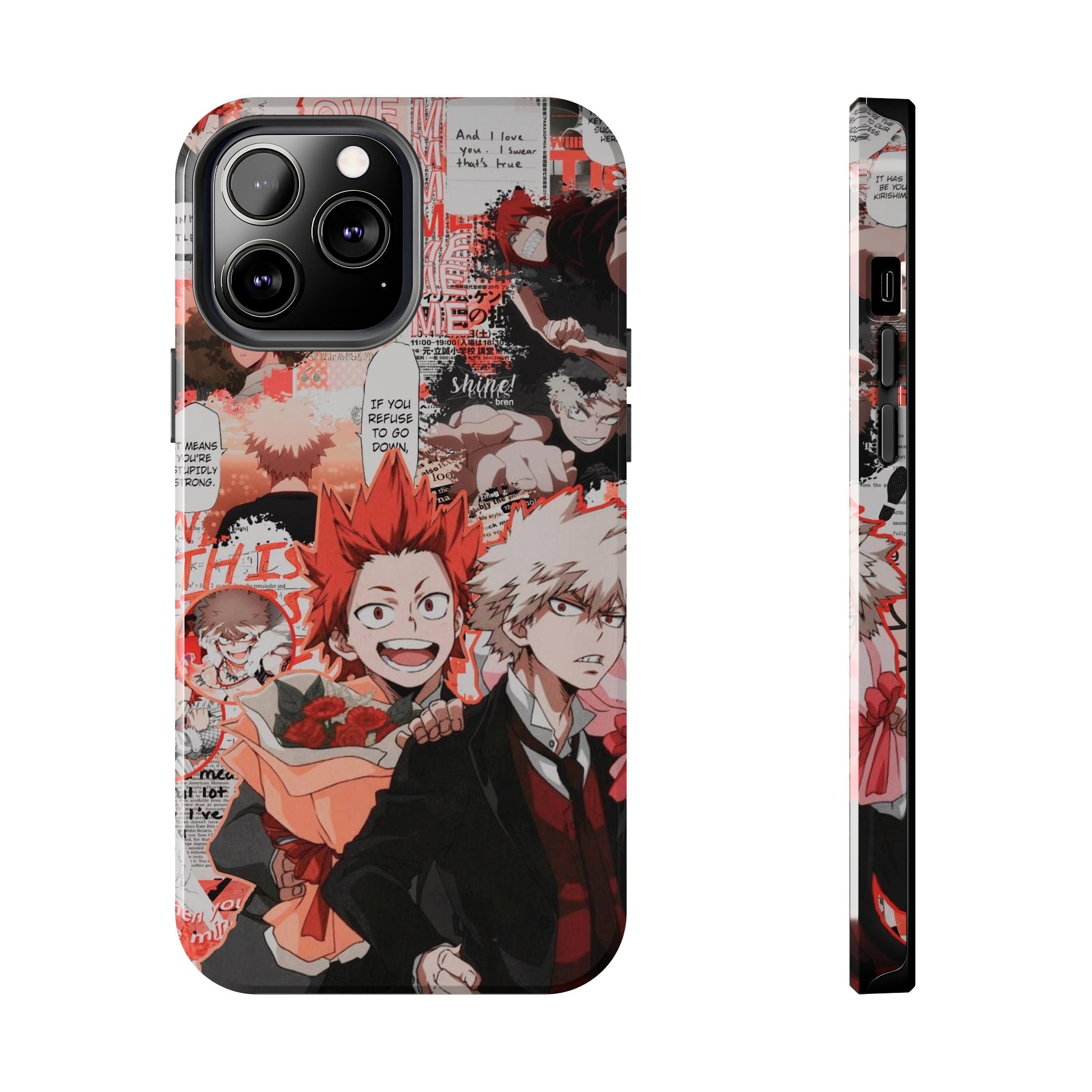 Anime-Inspired Tough Phone Cases - Stylish Protection, Gift for Fans, Unique Design for Everyday Use, Perfect for Holidays, Cosplay Events
