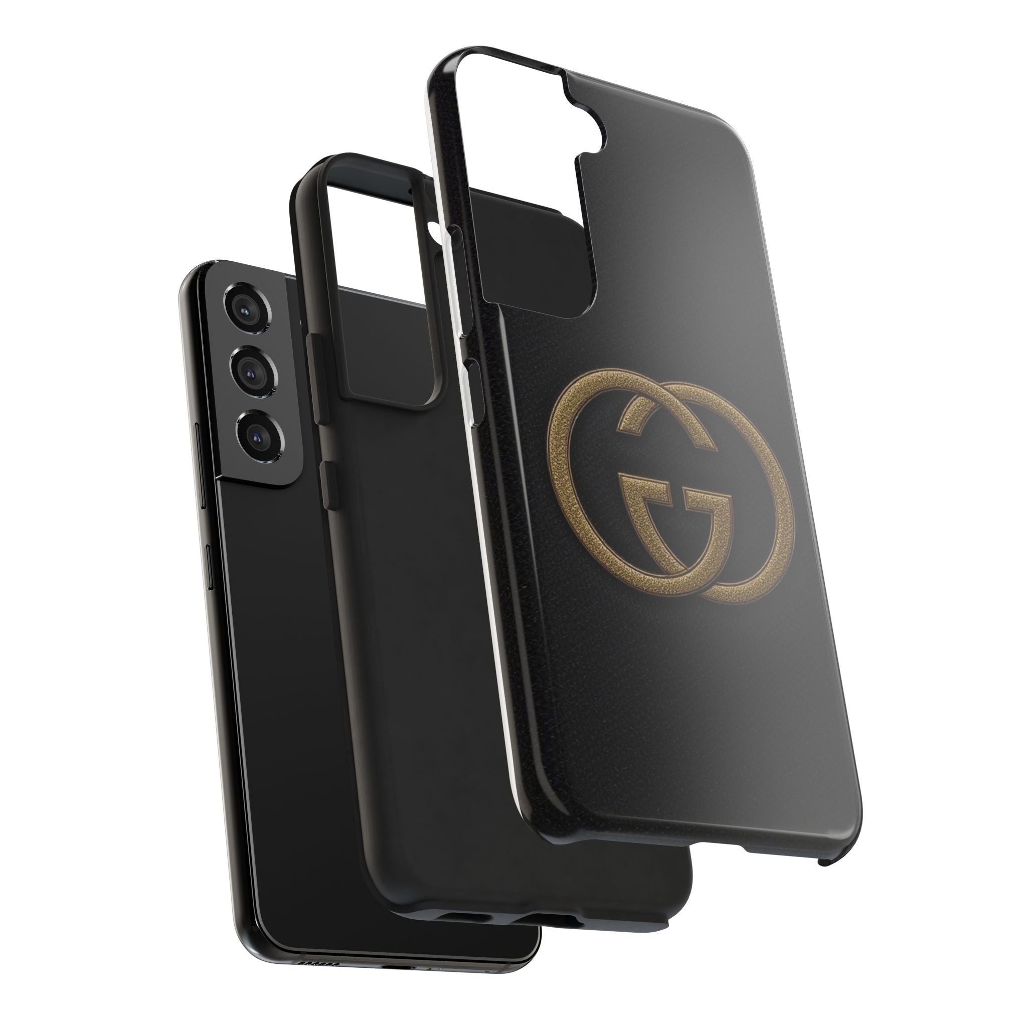 Stylish Tough Phone Cases with Elegant Logo, Durable Protection, Fashion Accessory, Smartphone Cases, Gift for Her or Him