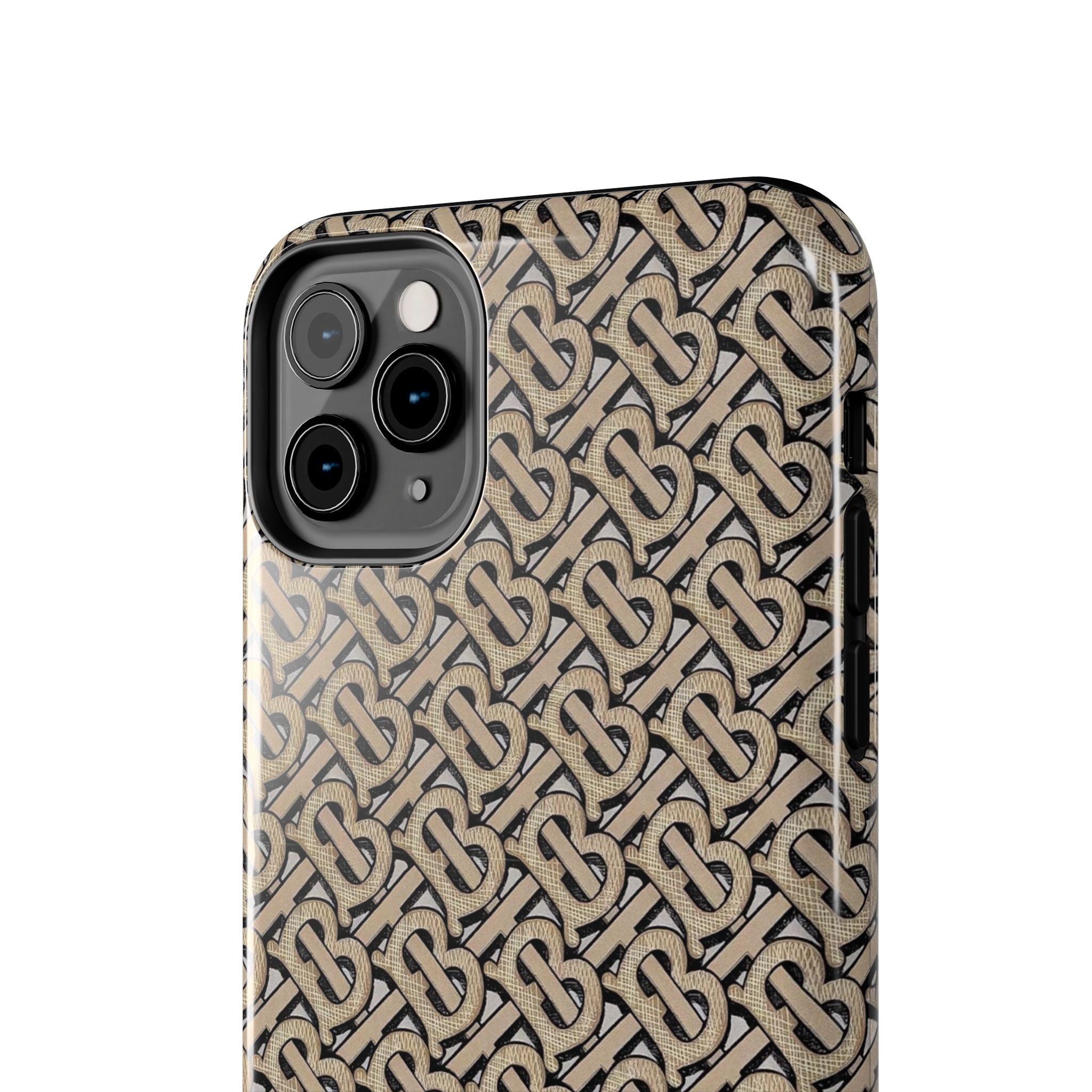 Elegant Interwoven Pattern Tough Phone Cases, Stylish Phone Covers, Durable Cases for Everyday Adventures, Gift for Phone Lovers