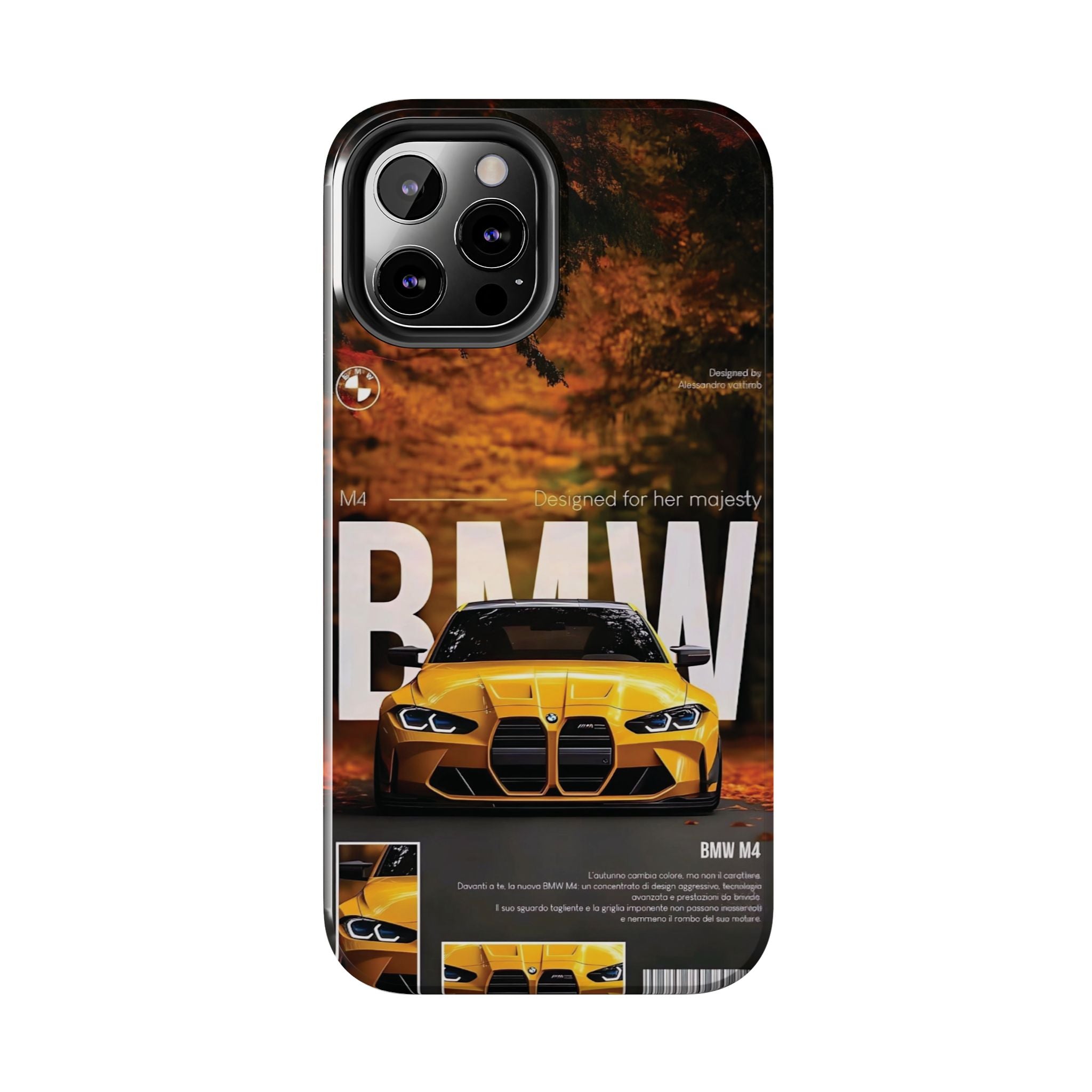 BMW M4 Tough Phone Cases, Car Enthusiast Accessories, Durable Phone Covers, Unique Gifts for Him, Stylish Protection, Birthday Present