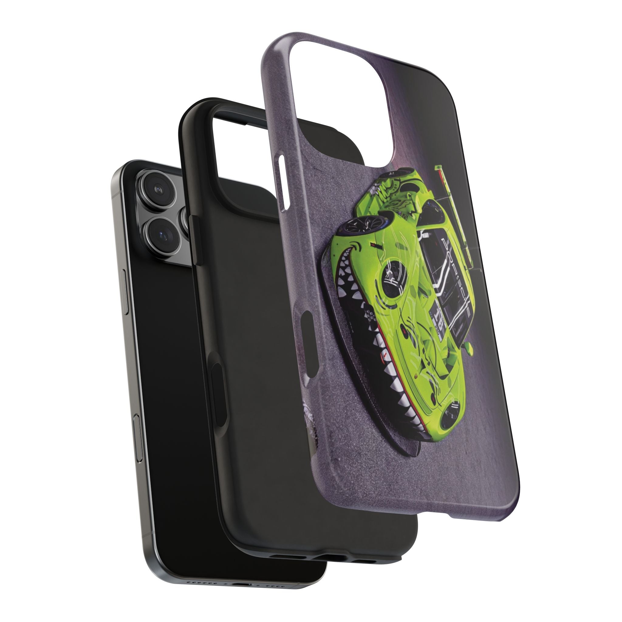 Vibrant Racing Phone Cases, Tough Car Protection, Gift for Car Lovers, Personalized Auto-Themed Accessories, Unique Tech Gifts