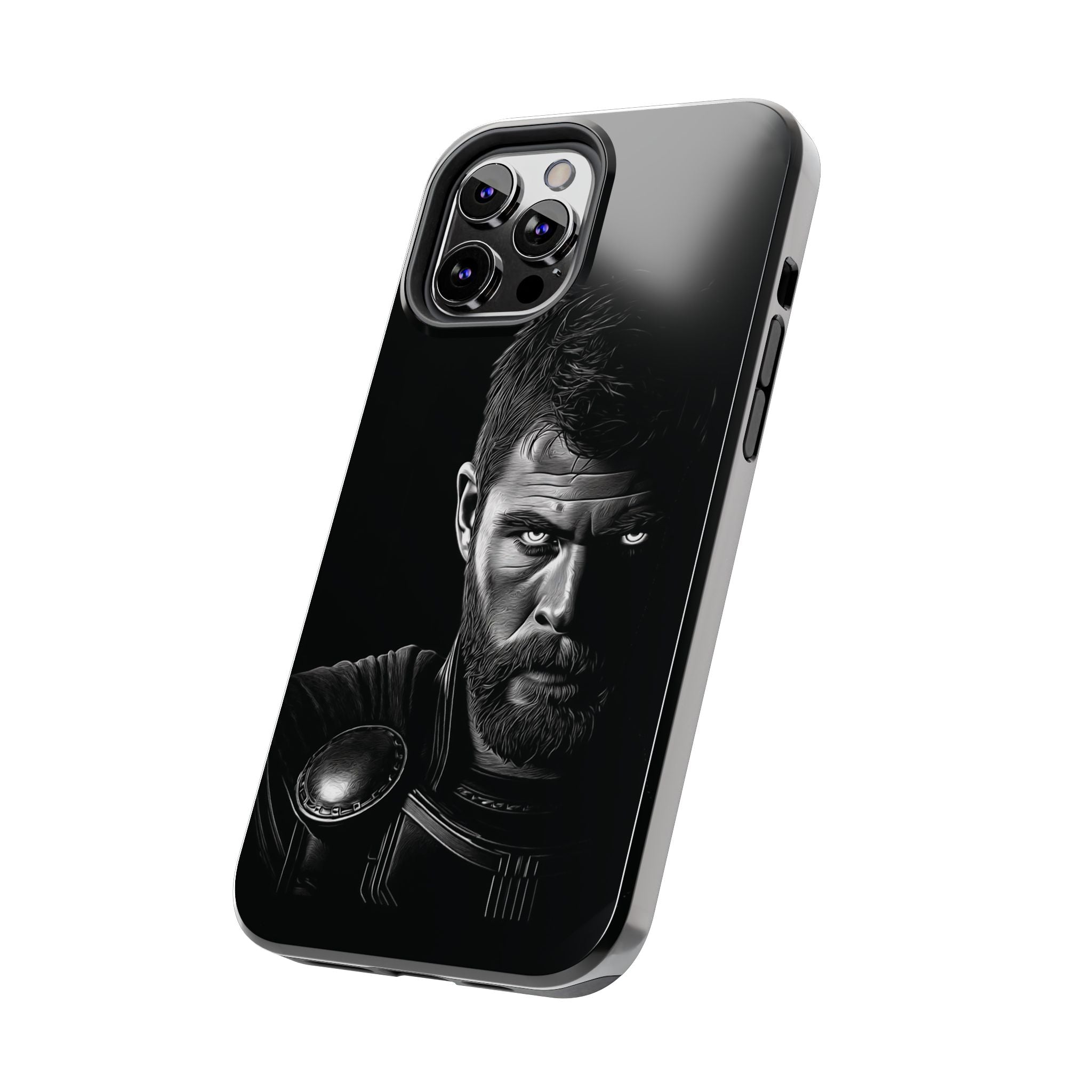 Tough Phone Cases featuring Warrior Design, Rugged Protector, Gift for Adventurers, Customizable Case, Durable Phone Cover