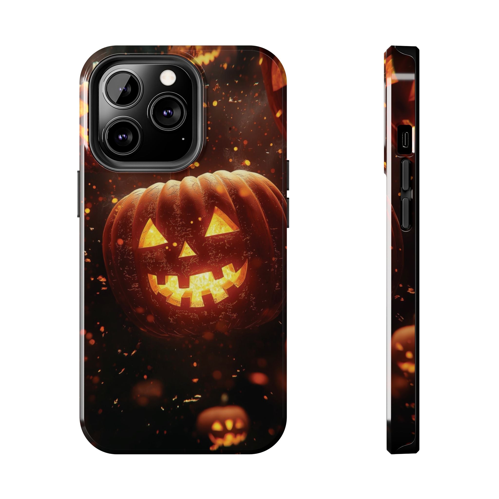 Halloween Pumpkin Tough Phone Cases, Spooky Mobile Covers, Fall Decor, Halloween Gift, Pumpkin Design, Halloween Accessories