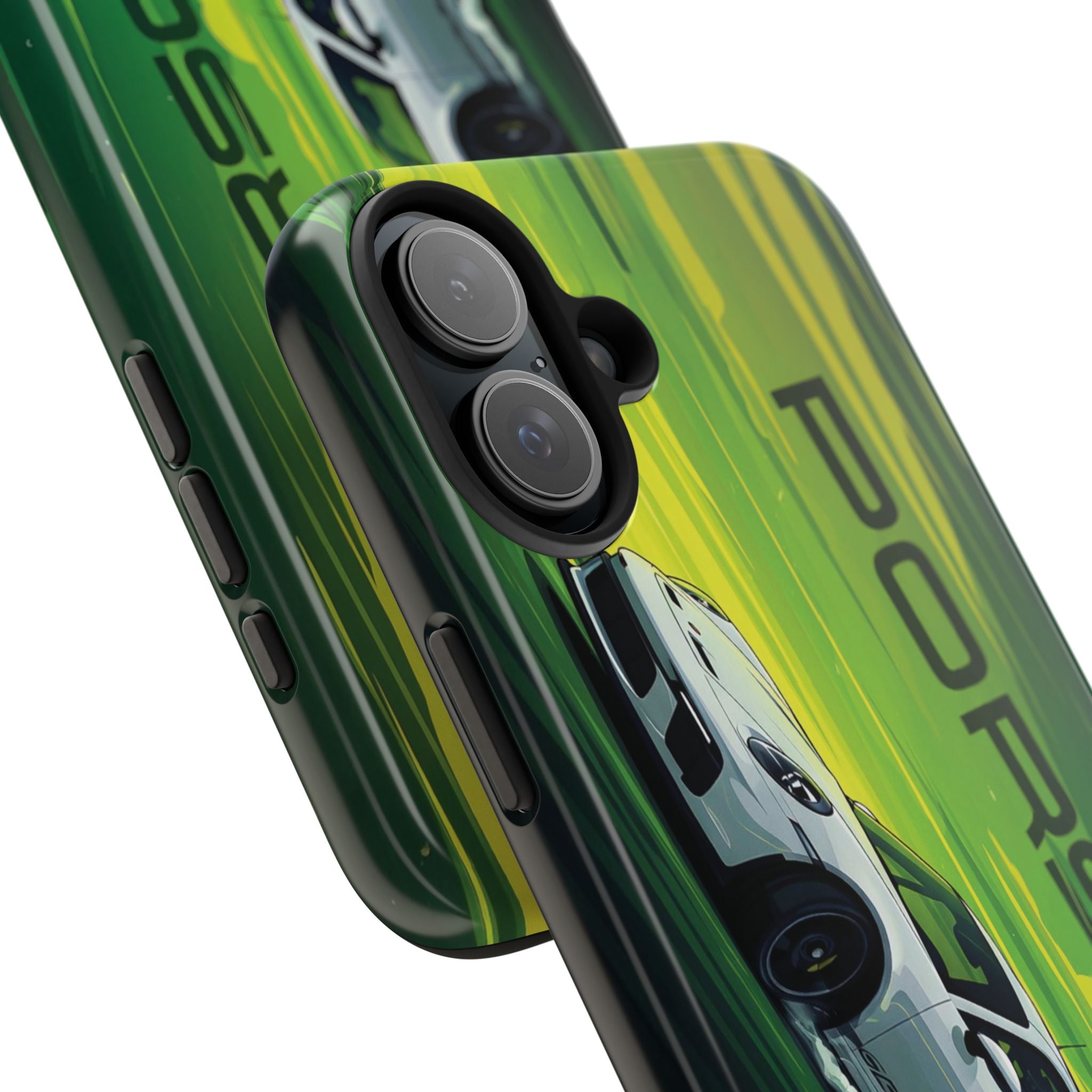 Porsche Tough Phone Cases, Luxury Car Accessories, Durable Phone Cover, Auto Enthusiast Gift, Sports Car Merchandise
