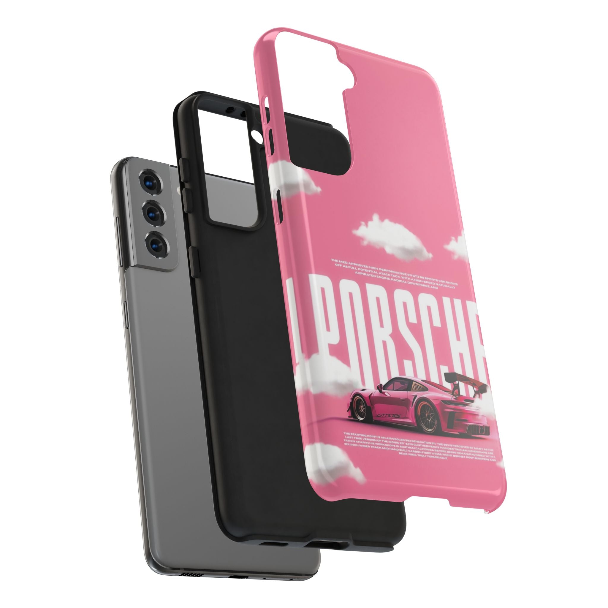 Porsche Tough Phone Cases - Stylish Protection for Car Enthusiasts, Unique Gift for Birthdays, Automotive Decor, Trendy Accessories