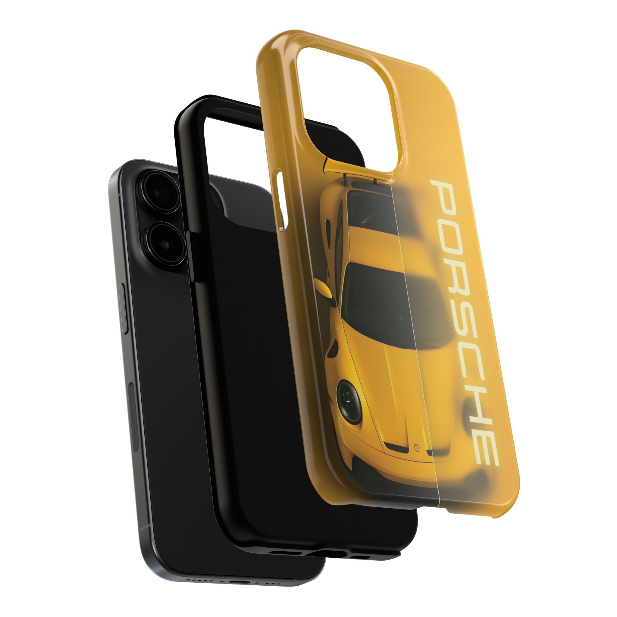 Stylish Car Lover's Phone Case, Durable Tough Phone Case, Gift for Car Enthusiasts, Porsche Design Case, Unique Auto Accessory