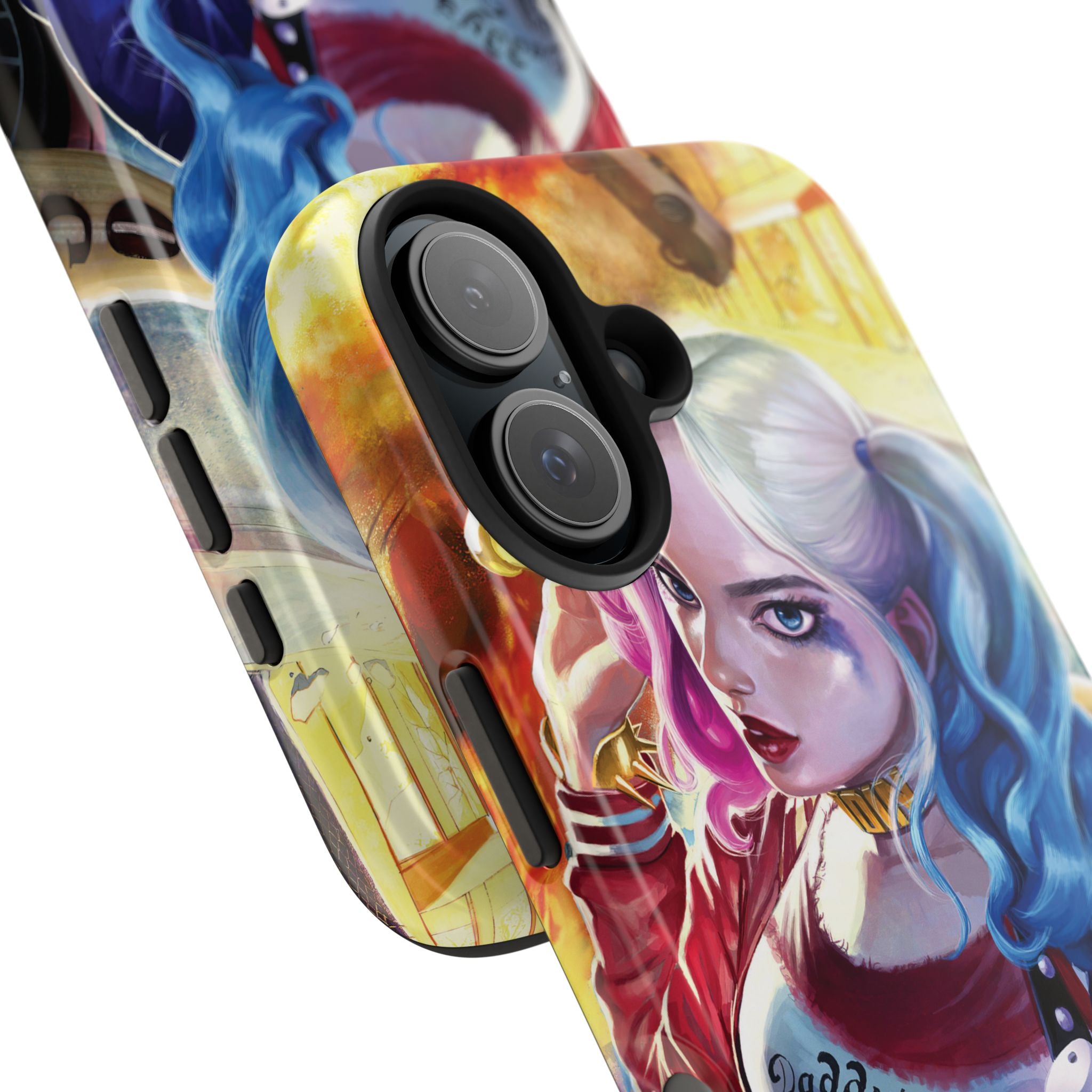 Harley Quinn Tough Phone Cases, Stylish Phone Protector for Women, Anime Style Mobile Cover, Unique Gift for Gamers, Pop Culture Accessories