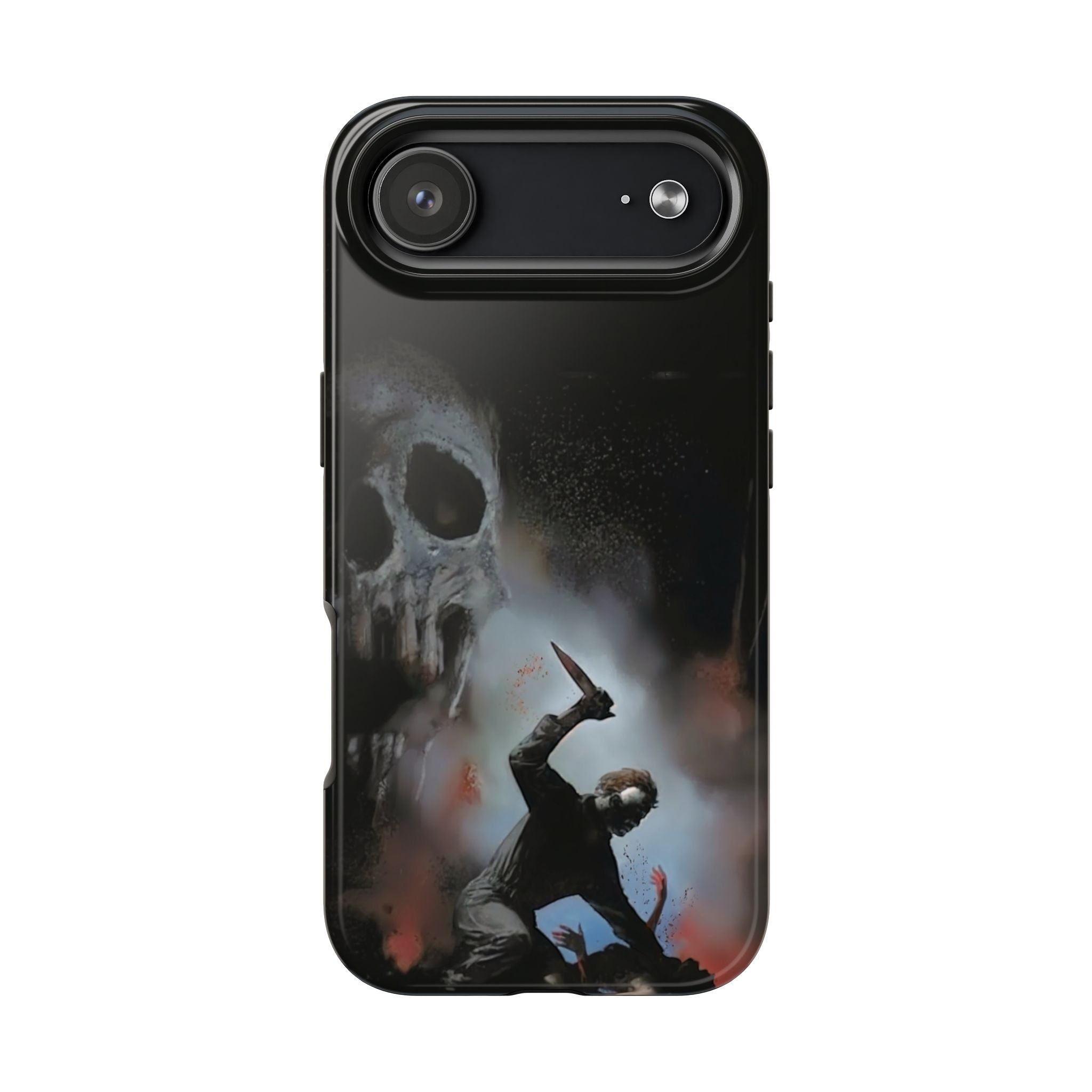 Gritty Horror Phone Cases for Fans, Tough Phone Cover, Unique Gift, Scary Design, Halloween Accessory, Movie Memorabilia