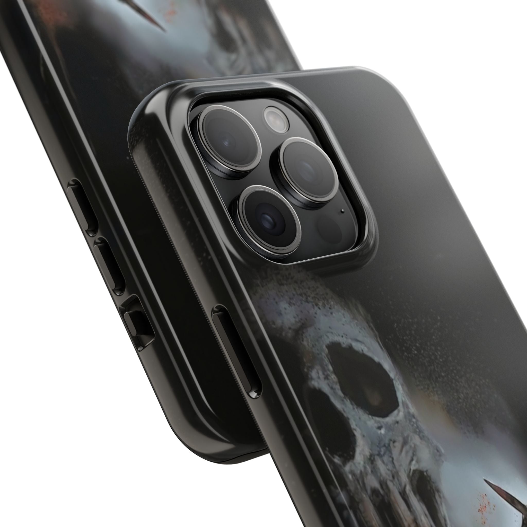 Gritty Horror Phone Cases for Fans, Tough Phone Cover, Unique Gift, Scary Design, Halloween Accessory, Movie Memorabilia