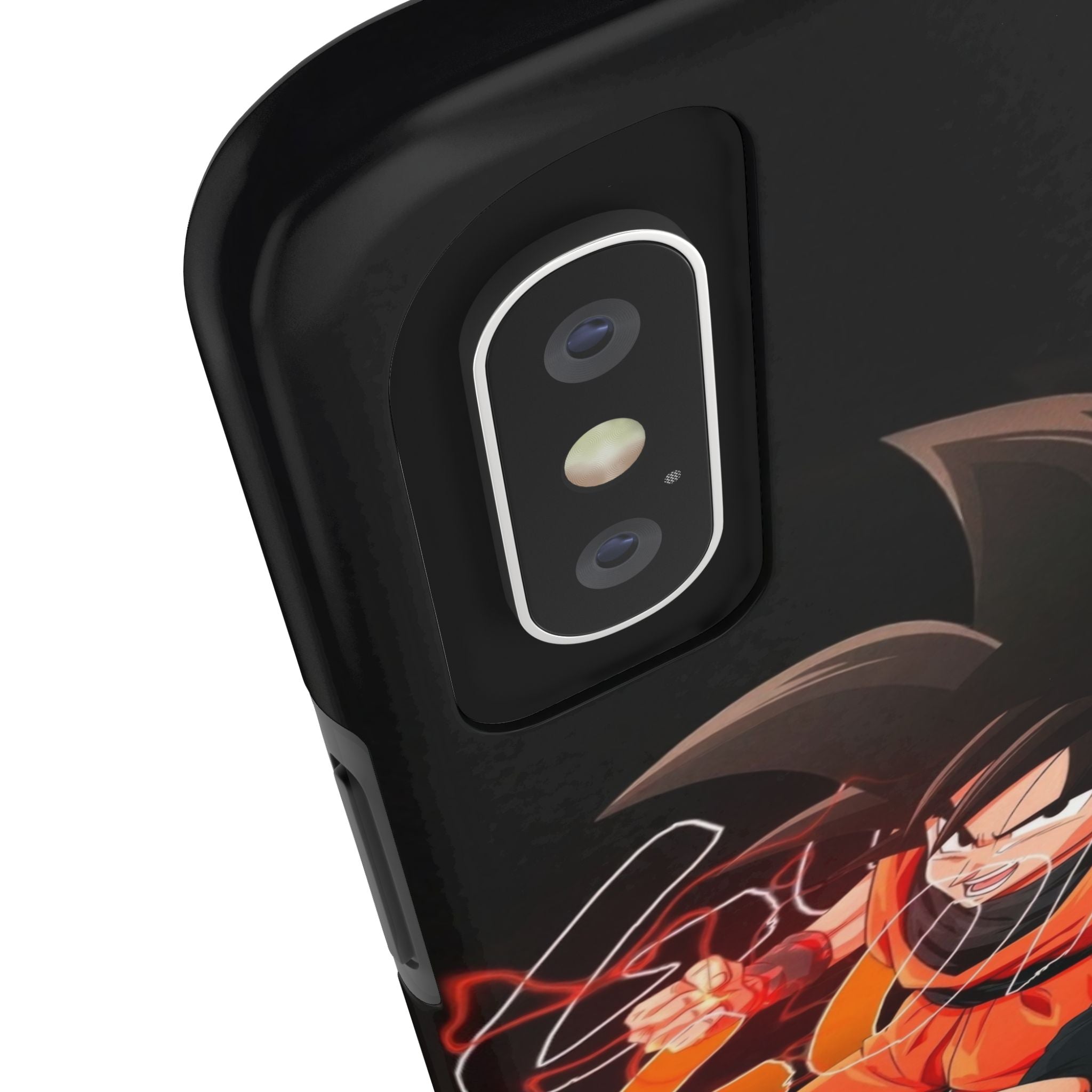 Anime Tough Phone Cases, Goku Strength Case, Durable Phone Cover, Gaming Phone Accessory, Cartoon Phone Case, Gift for Fans