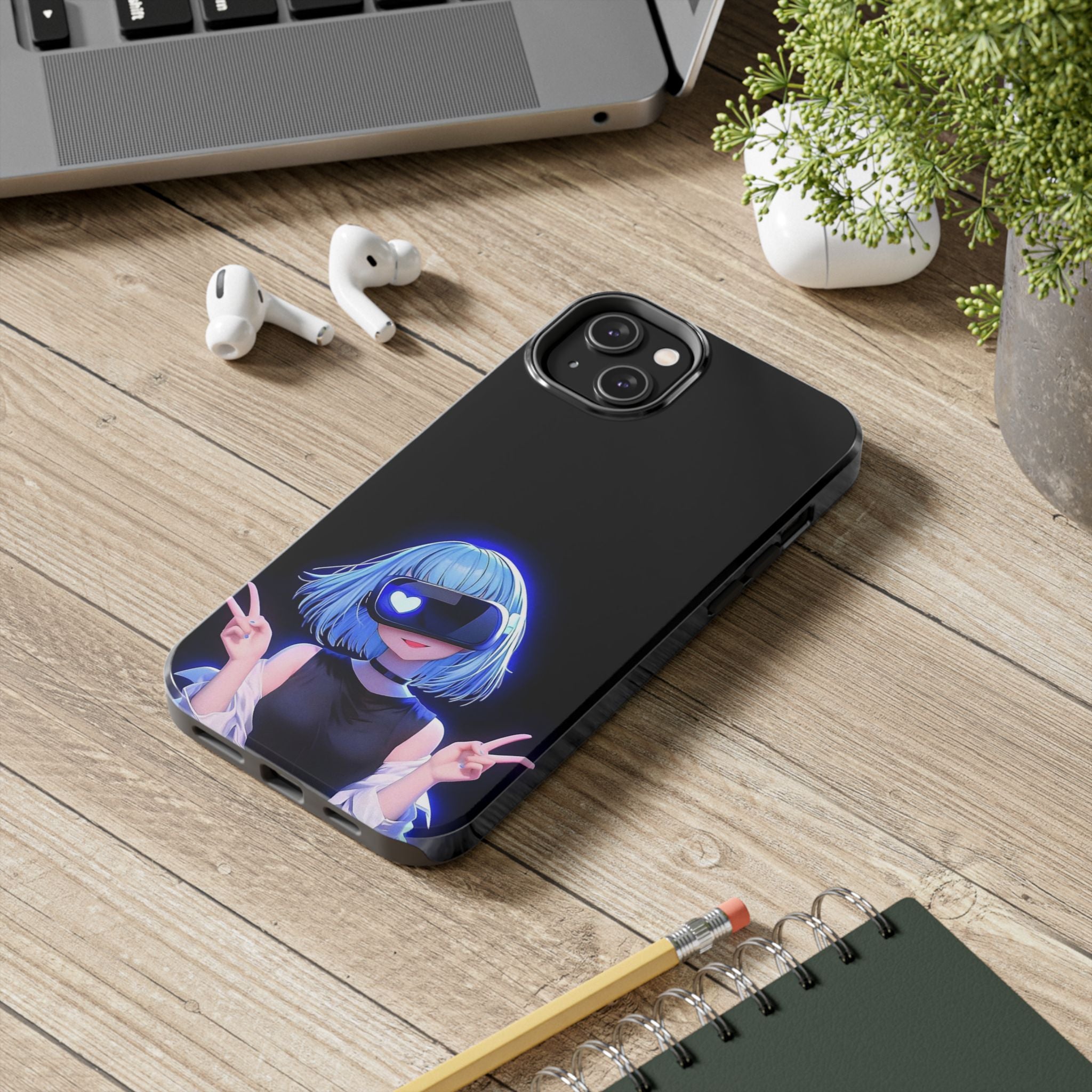 Vibrant Anime Phone Case, Cute Tough Cases for Gamers, Decorative Tech Gear, Birthday Gifts, Stylish Phone Accessories