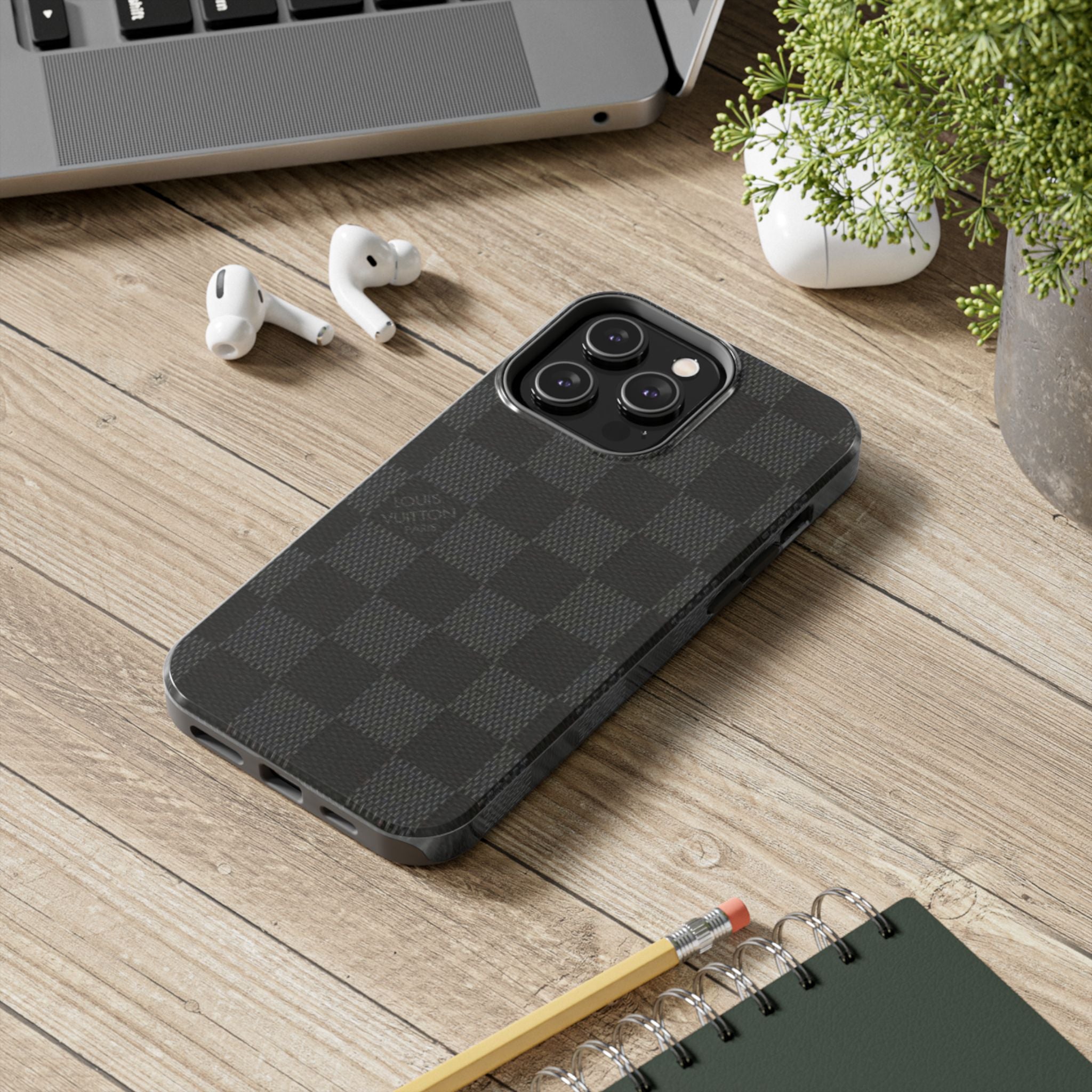 Durable Phone Cases with Stylish Checkered Pattern, Phone Accessories, Customizable Cases, Gift for Tech Lovers, Perfect for Every Occasion
